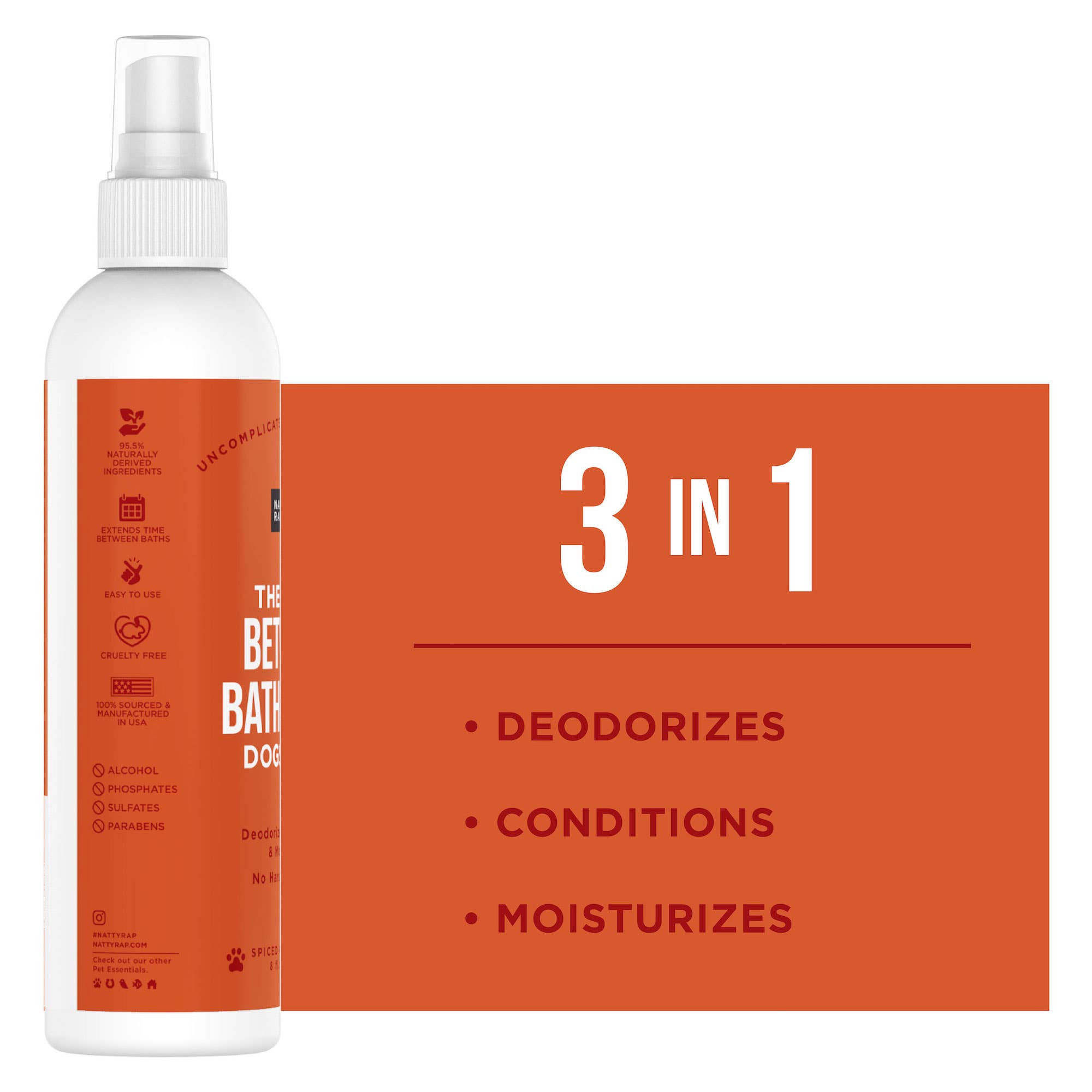 The Only Between Bath Spray Dogs Need - Fall Scent: 8 ounce