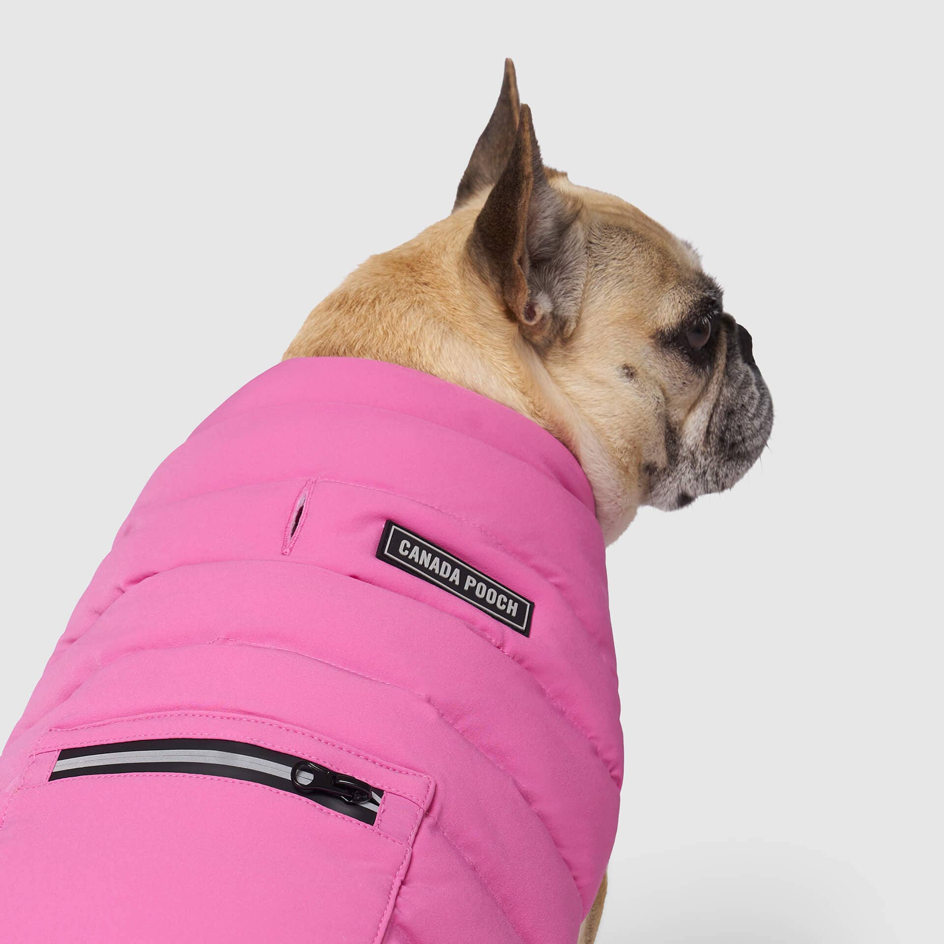 Canada Pooch - Ultimate Stretch Vest- Dog Coat: Pink / 8