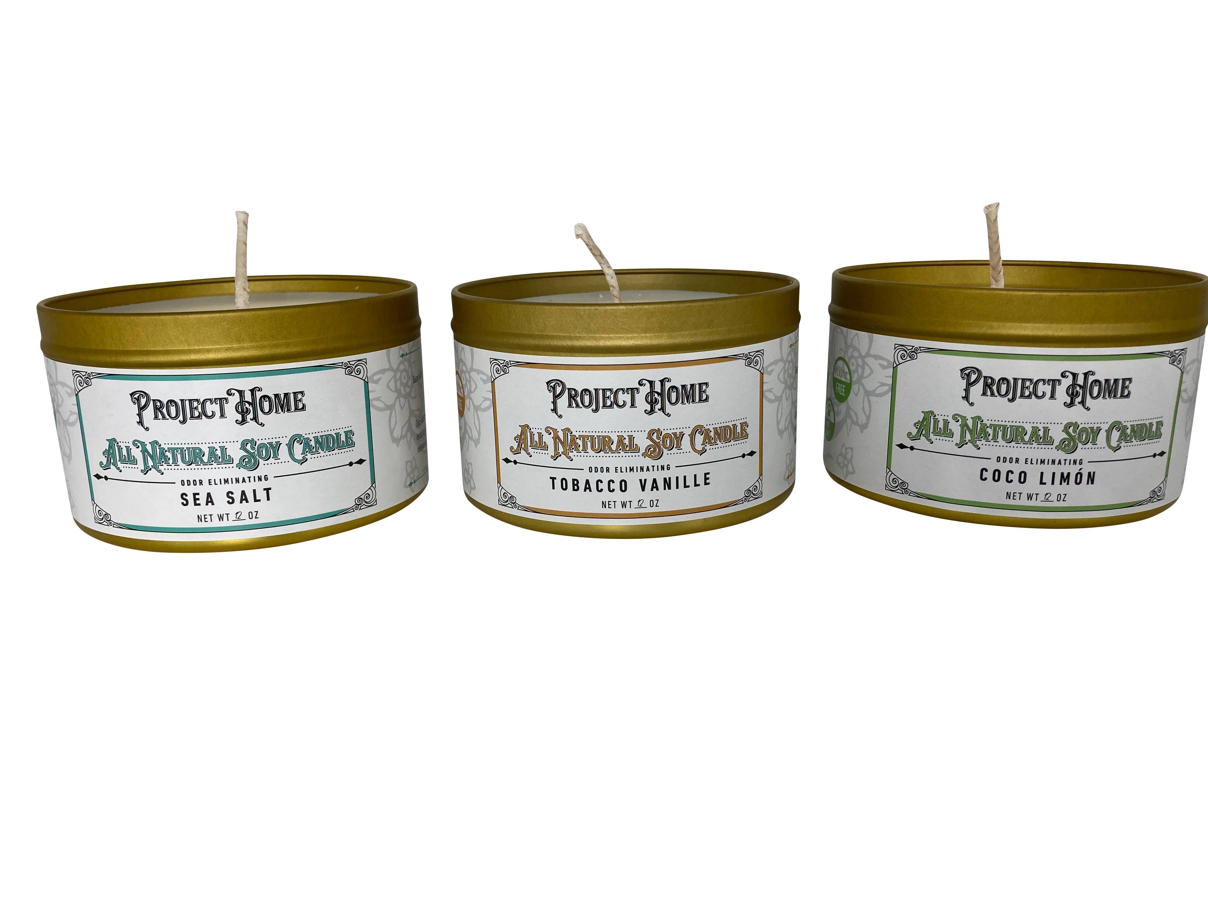 Pet Odor Fighting Candle: Tabacco Vanille / Small (6oz)