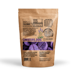 Chester's Dog Treats, LLC - CHESTER’S LAVENDER & CHAMOMILE NATURAL DOG TREATS