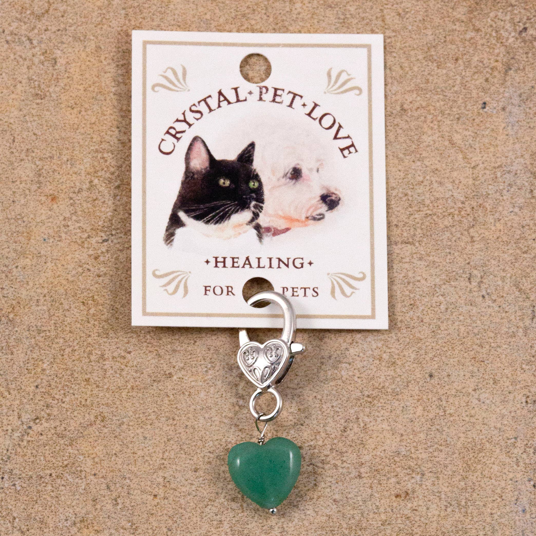 Healing Green Aventurine Healing Pet Pendant