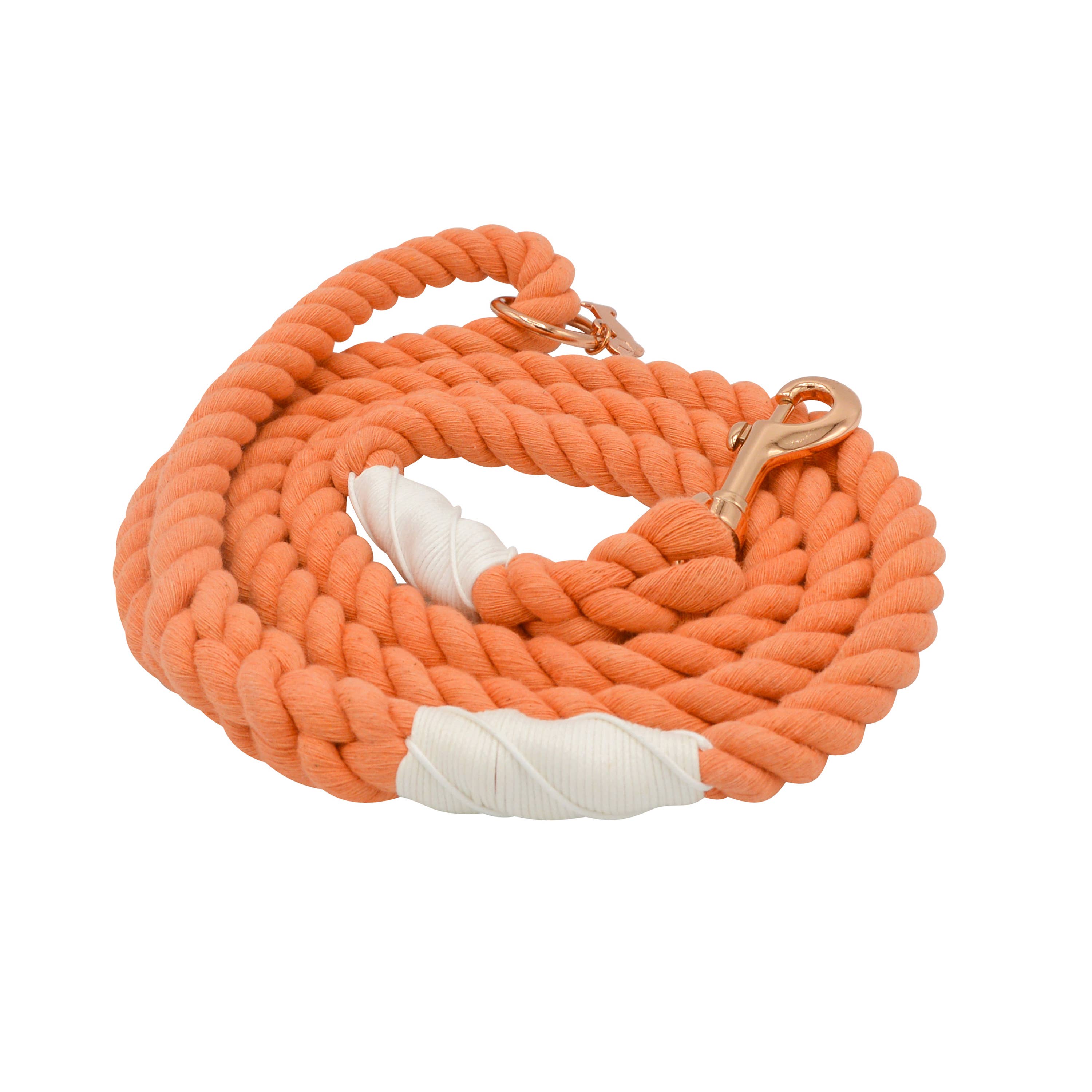 SASSY WOOF - Dog Rope Leash - Clementine