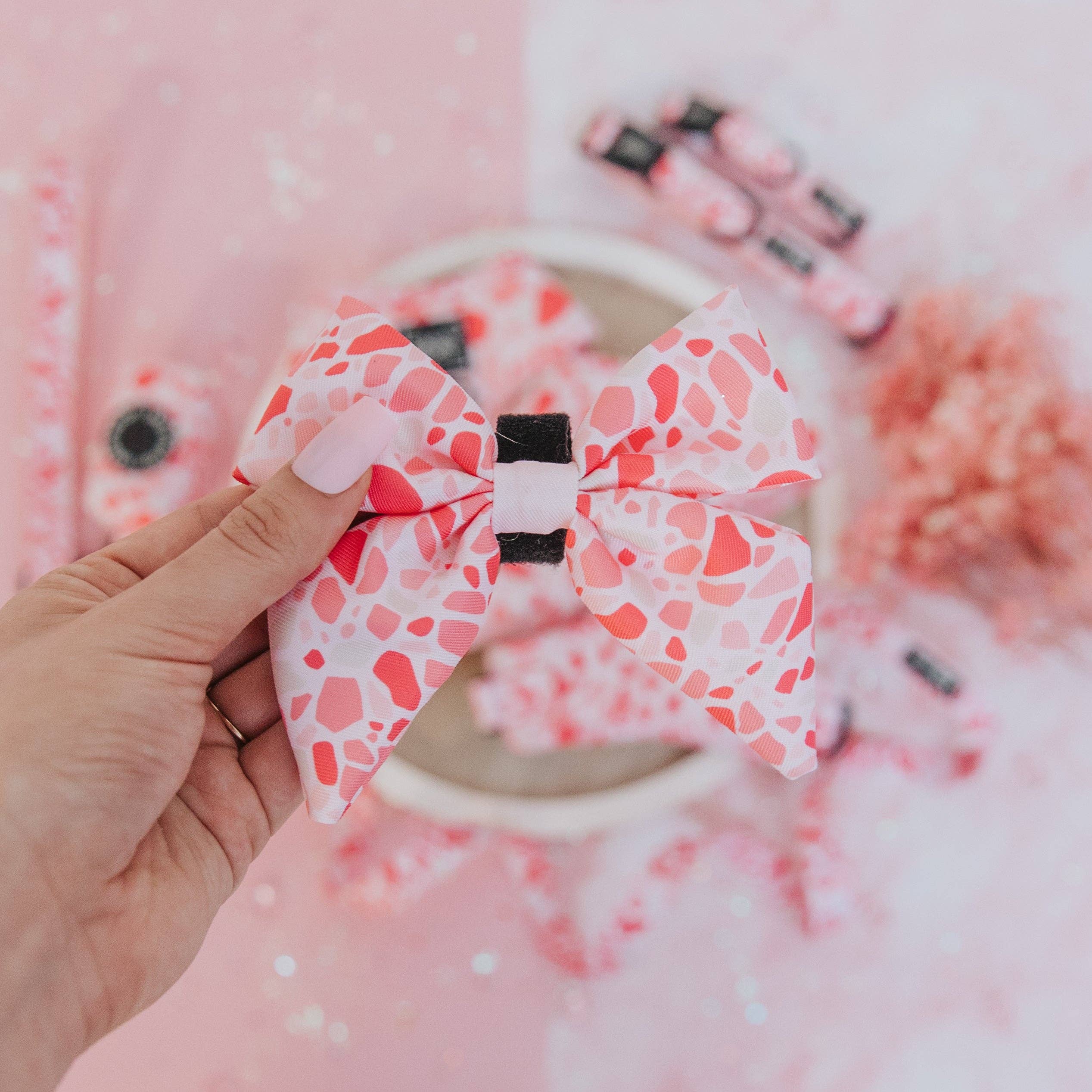 SASSY WOOF - Dog Sailor Bow - Mykonos