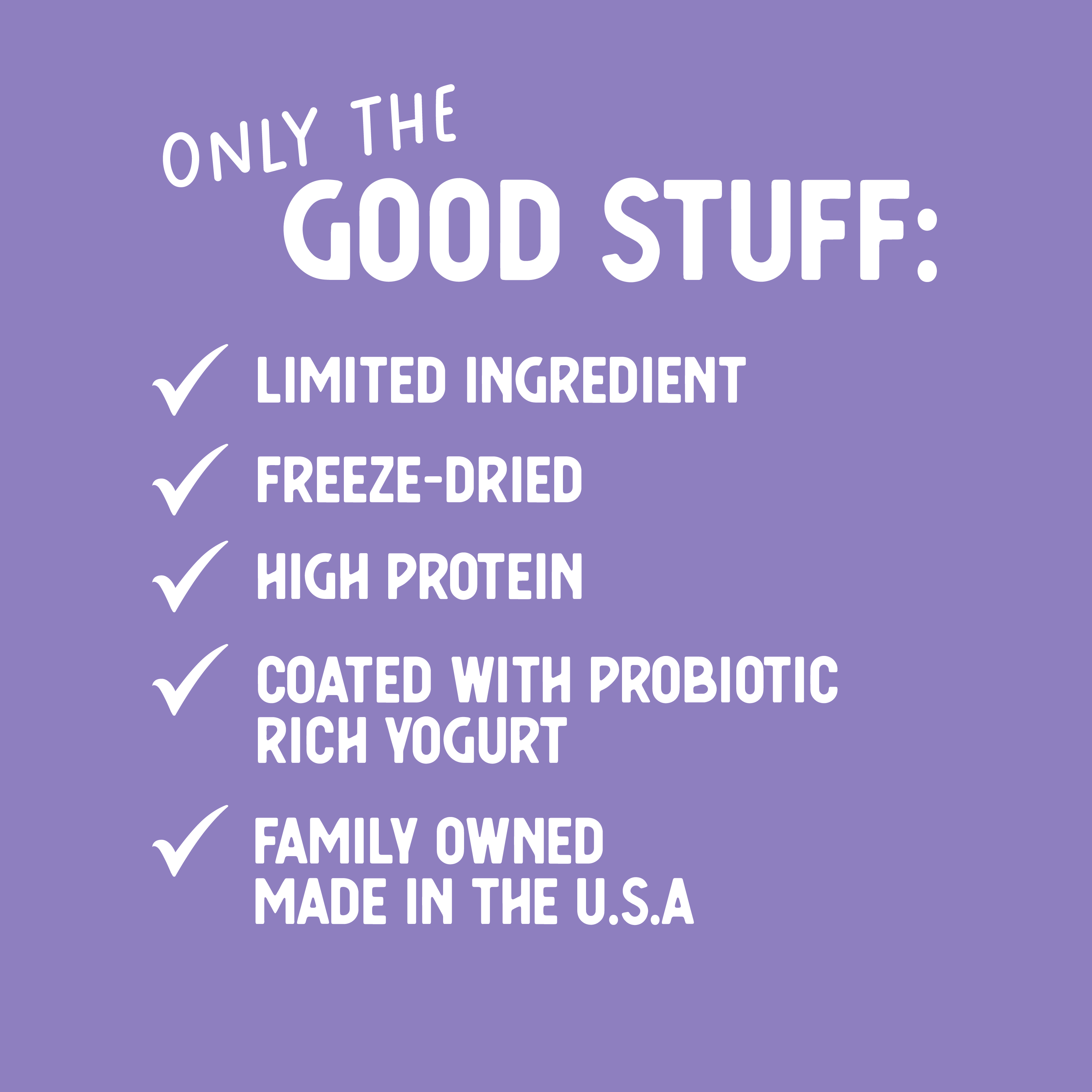 Health Extension Pet Care - Freeze Dried Duck & Yogurt Bully Puffs: 5-ounces