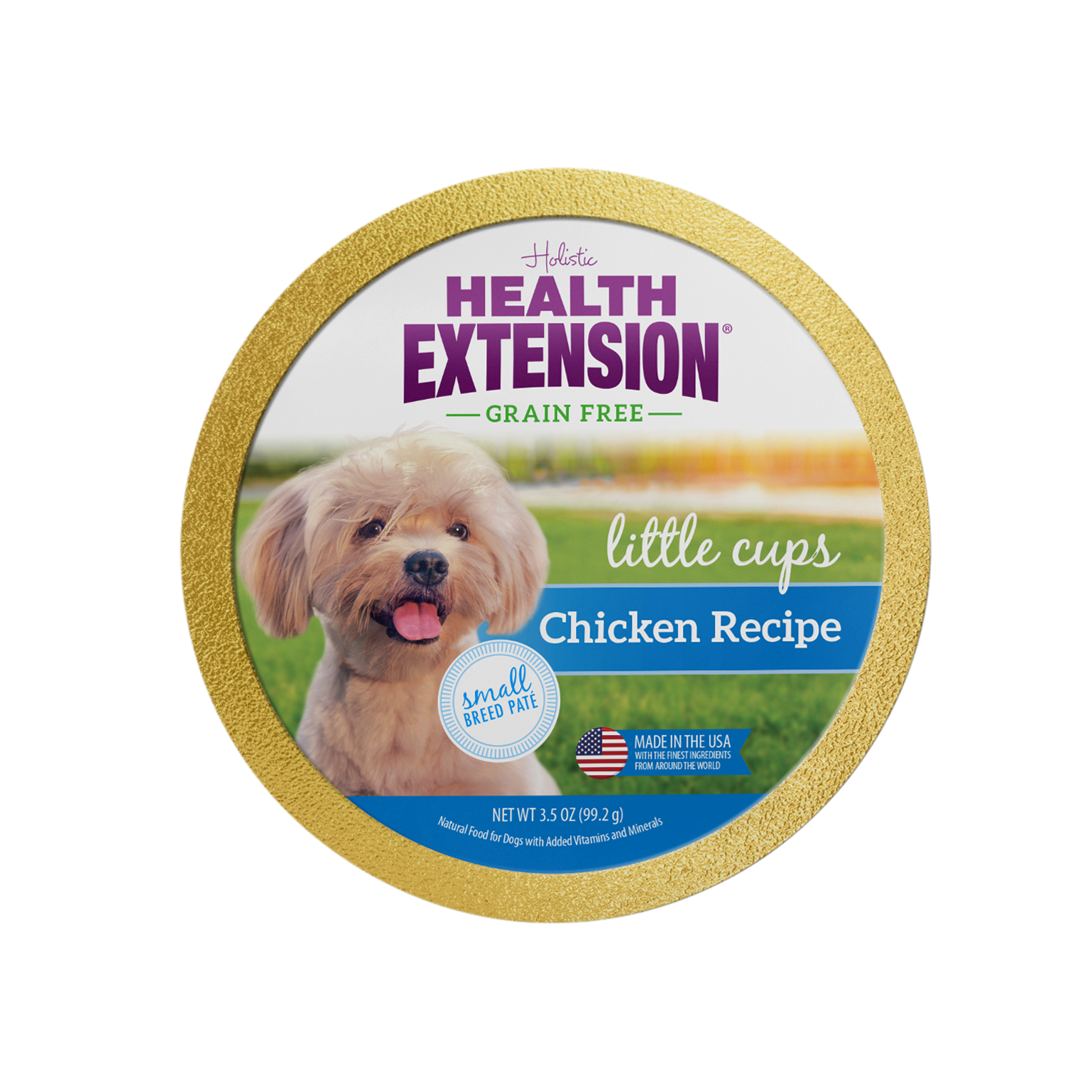 Health Extension Pet Care - Little Cups Chicken for Small Breeds Variety Pack: Chicken & Turkey Variety Pack - Small Breed 3.5oz