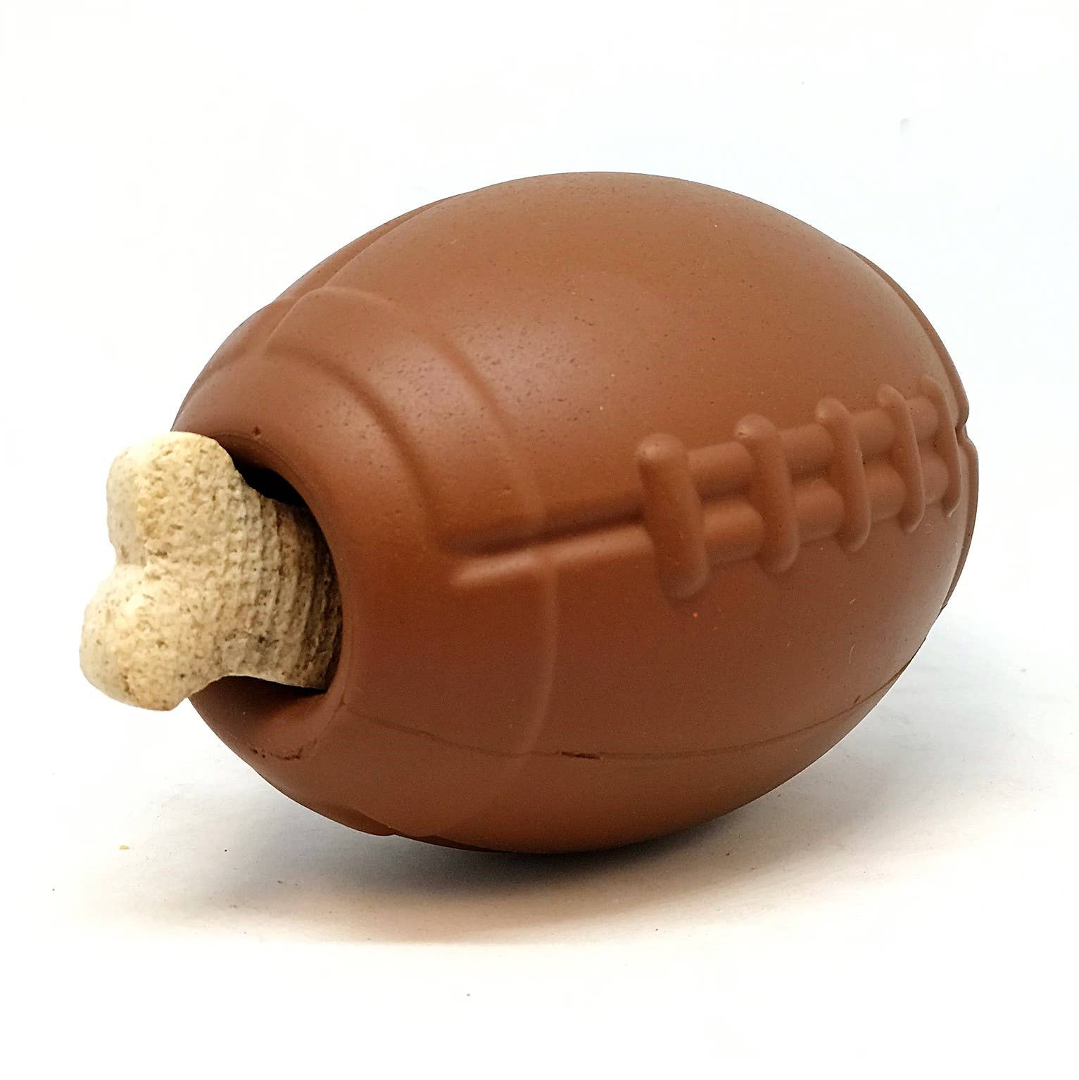 SodaPup Dog Toys - MKB Football - Chew Toy - Treat Dispenser - Large