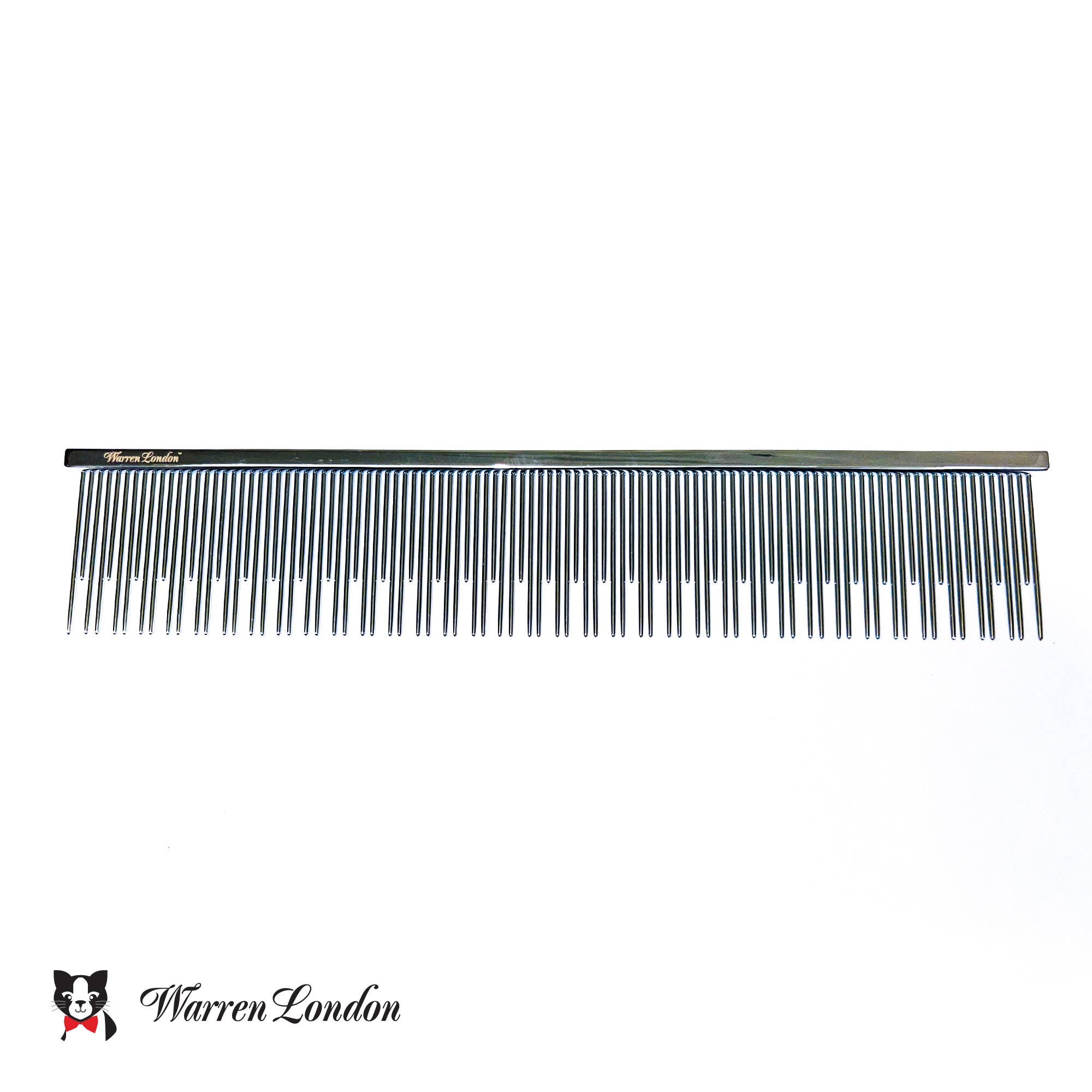 Warren London Dog Products - Carding Comb for Cats 7.5" - Gentle and Effective Grooming