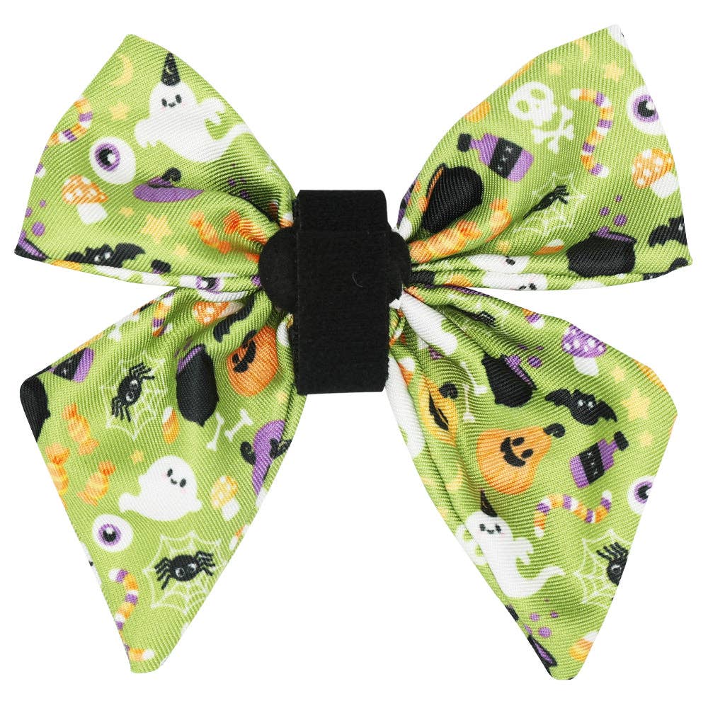 SASSY WOOF - Dog Halloween Sailor Bow - Haunt Mess