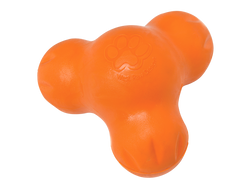 West Paw Tux® Puzzle Treat-Dispensing Slow Feeder Dog Toy: Large Orange