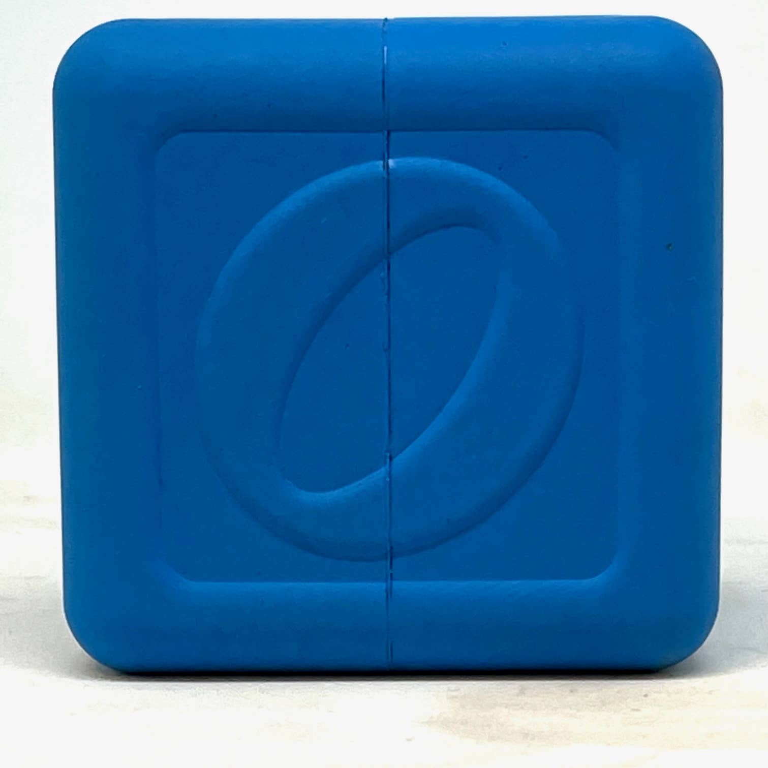 SodaPup Dog Toys - Love Cube Durable Rubber Chew Toy & Treat Dispenser