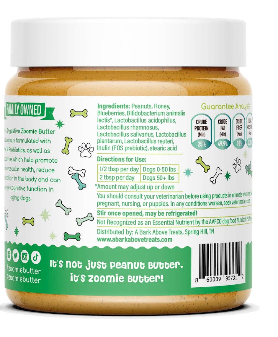 A bark above treats llc - Zoomie Butter: Gut & Digestive