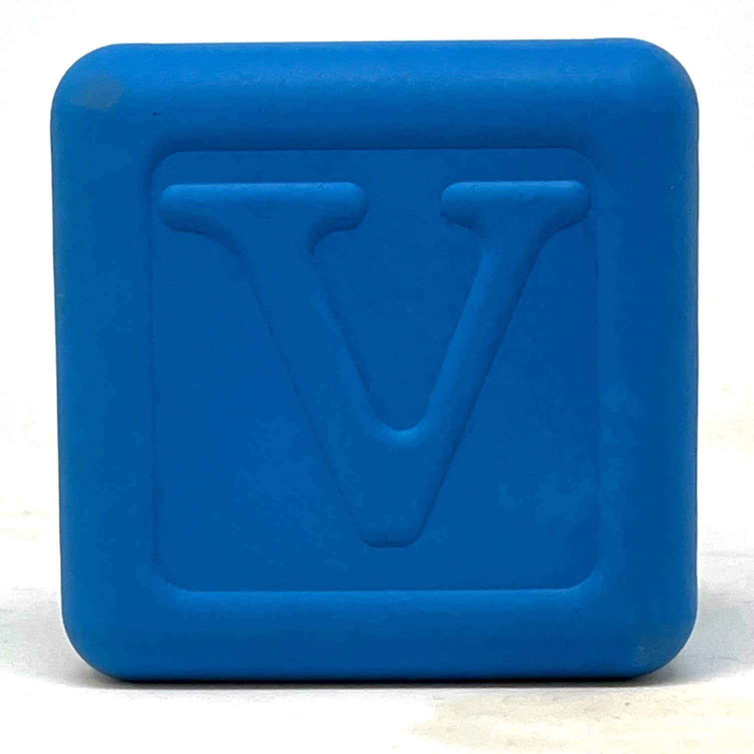 SodaPup Dog Toys - Love Cube Durable Rubber Chew Toy & Treat Dispenser