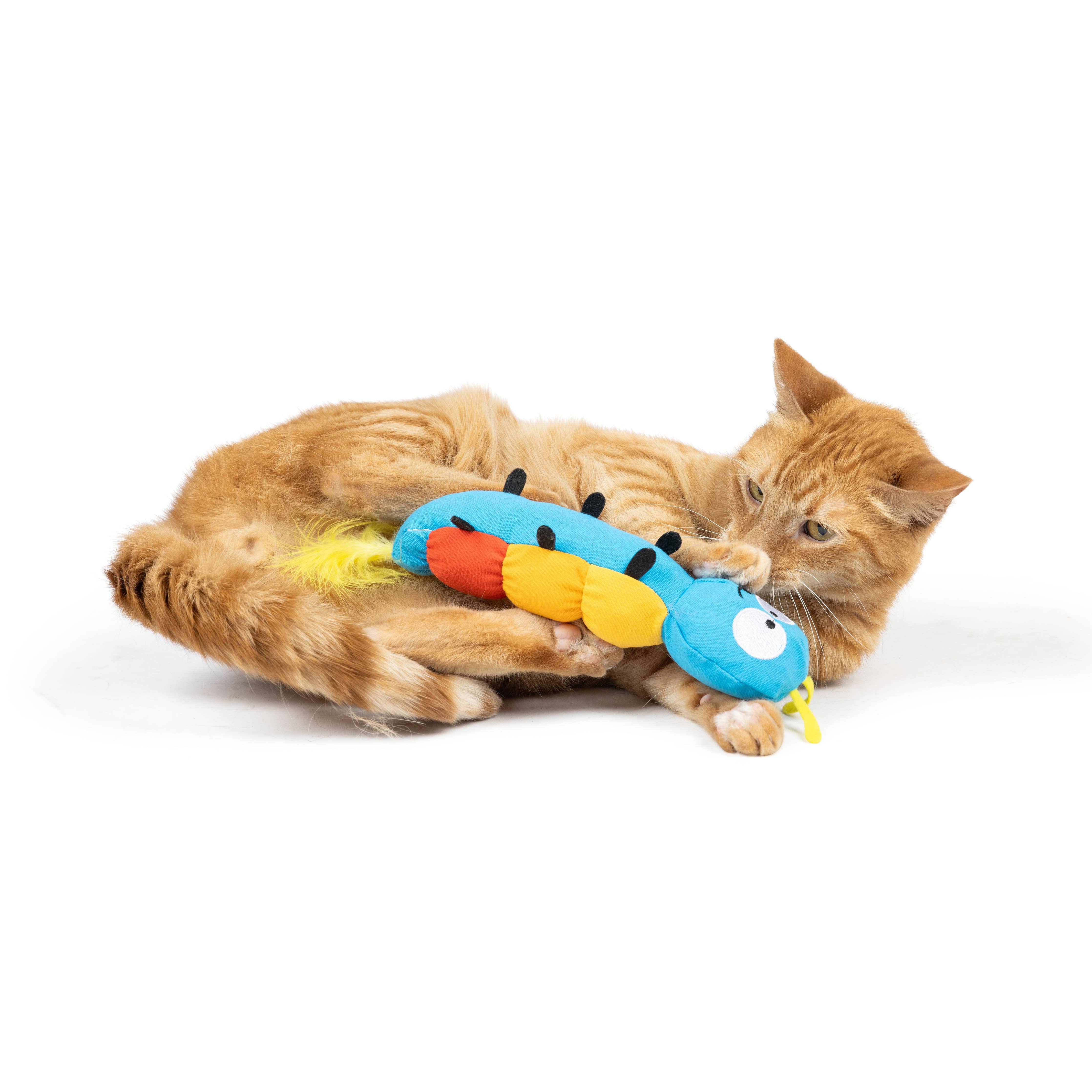 Huxley & Kent - Caterpillar Kicker Cat Toy: One Size