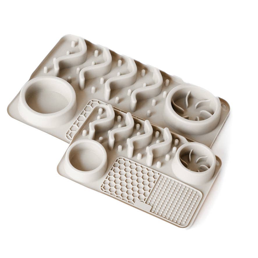 FUMBLING BOARD “beige” large: With spatula