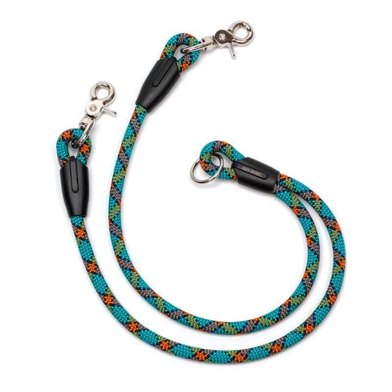 Rope Hounds - Splitter Dog Leash - Blues: Mountain Top