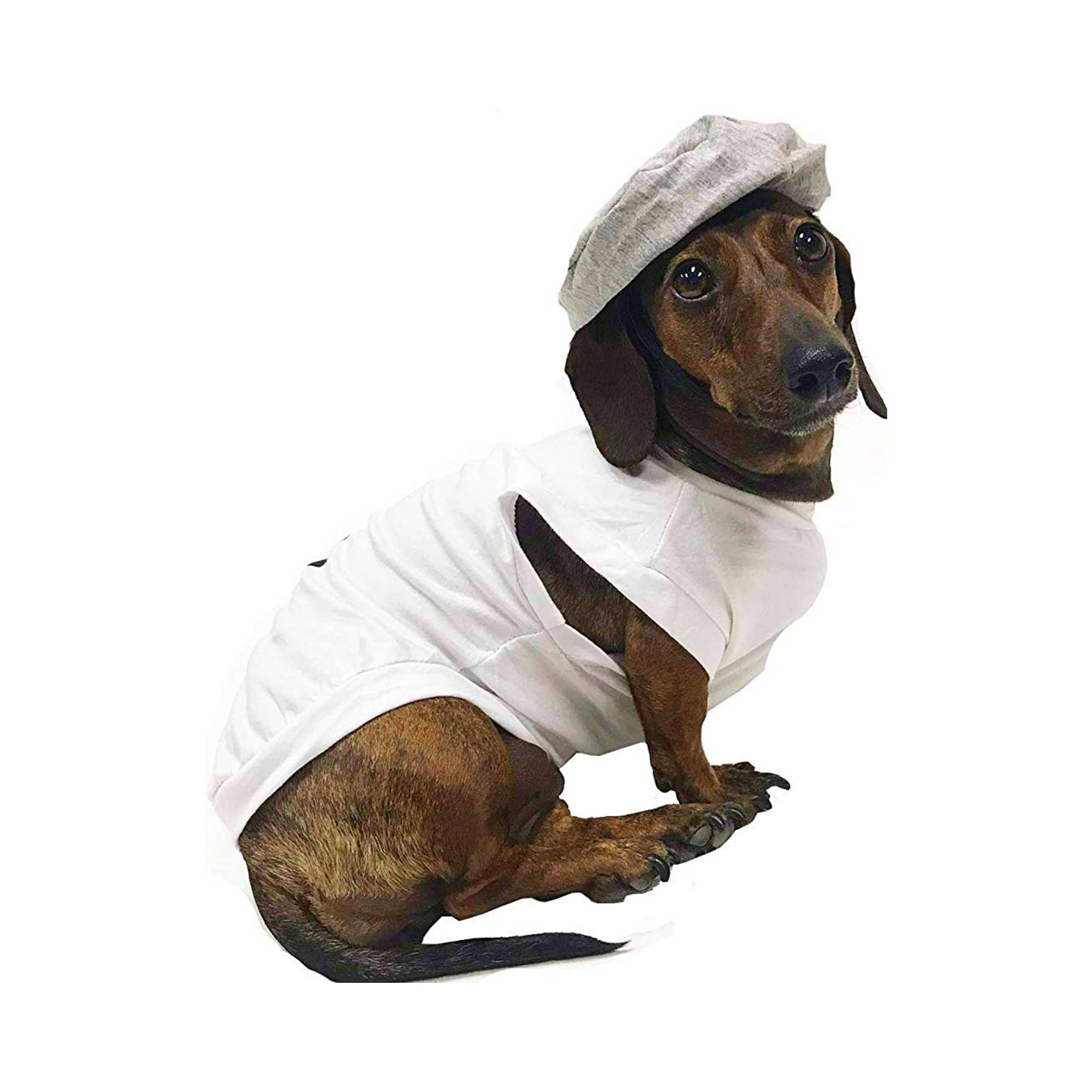 Midlee Designs - Midlee Salt & Pepper Dog Costume: Medium - 12" / Salt