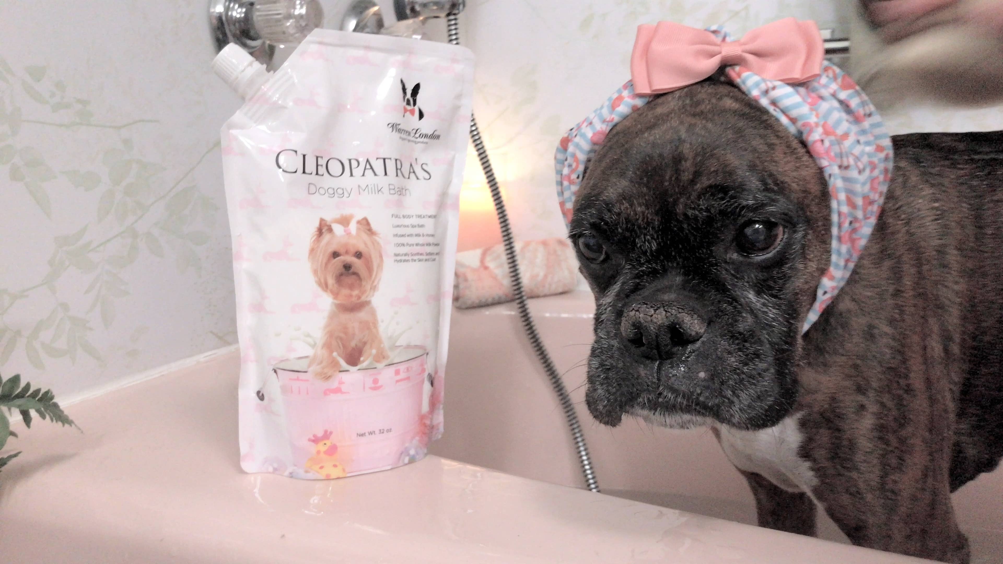 Cleopatra's Doggy Milk Bath - Two Sizes: 12 oz