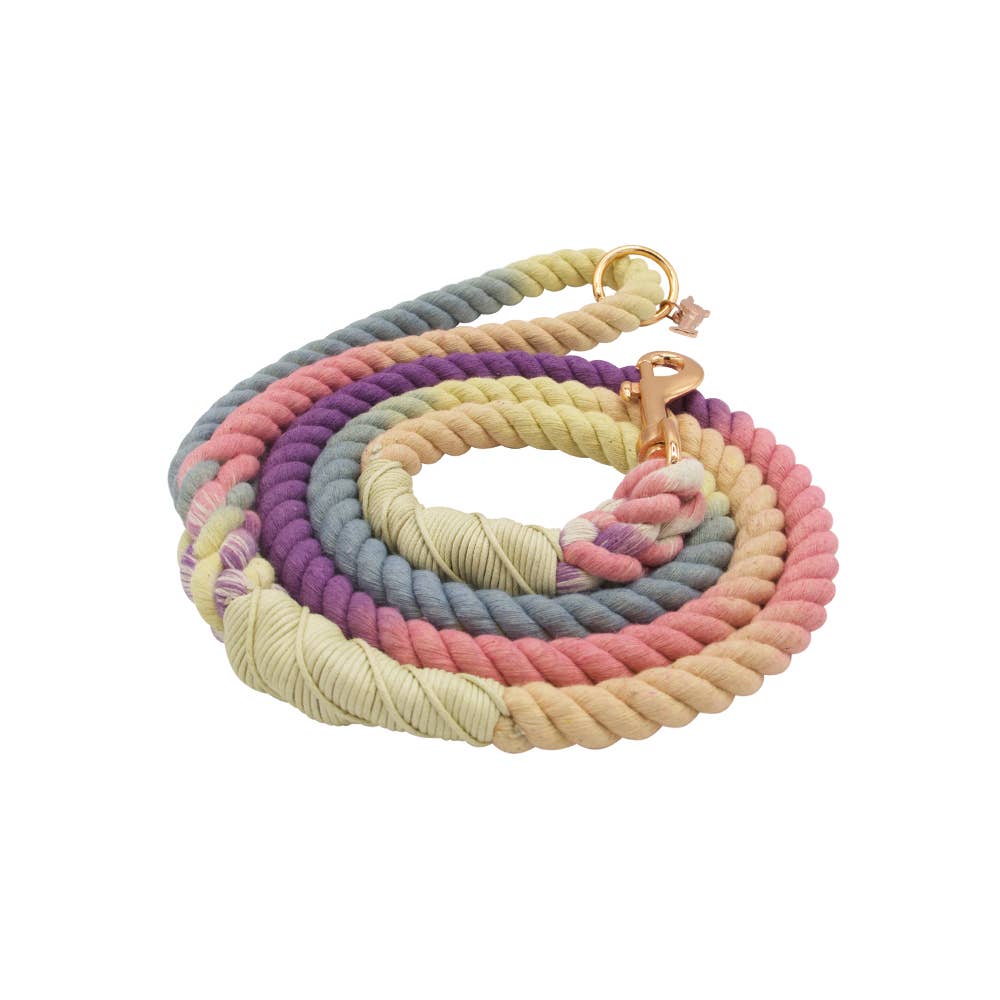 SASSY WOOF - Dog Rope Leash - Macarons