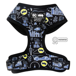 SASSY WOOF - Dog Adjustable Harness - Batman™: XSmall
