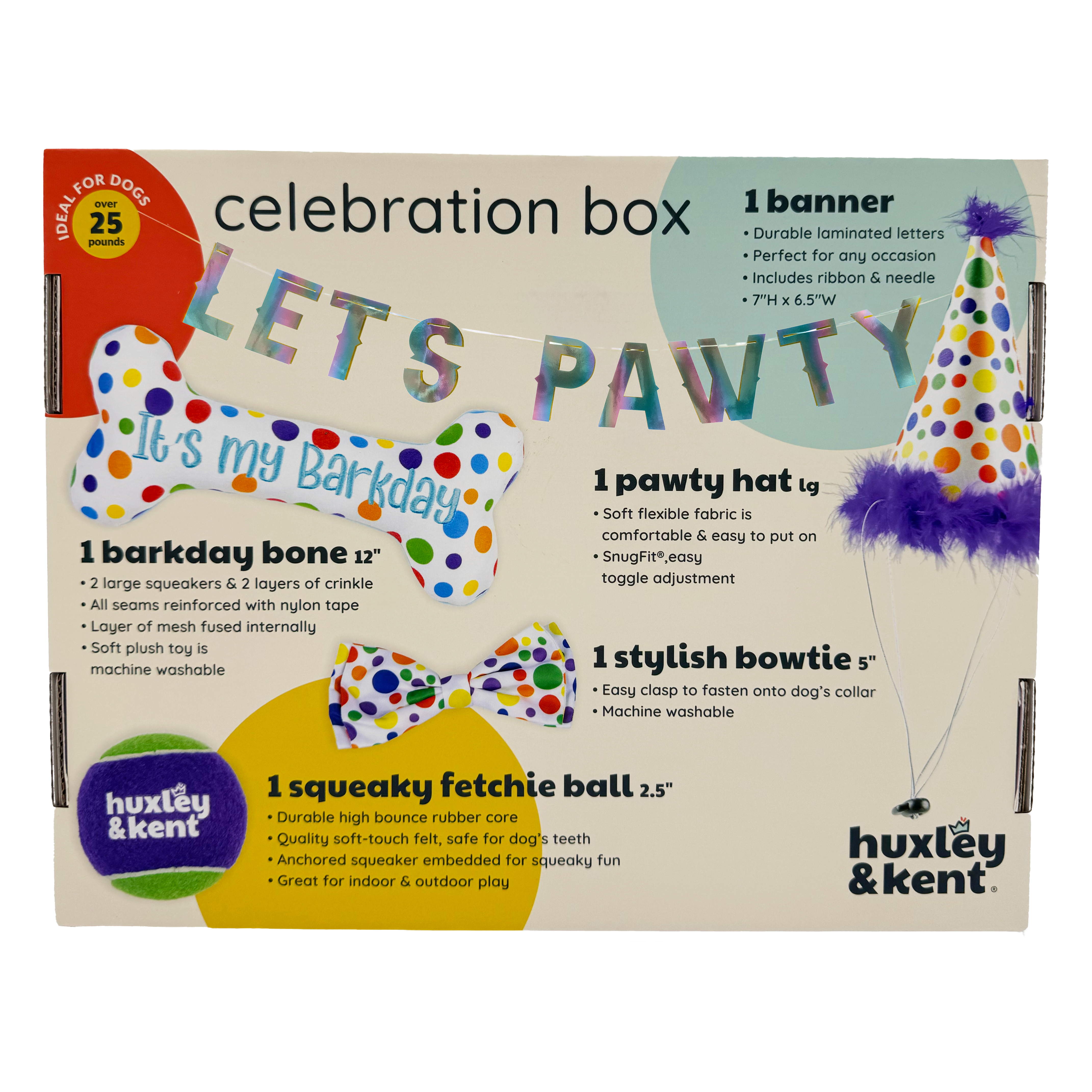 Huxley & Kent - Happy Barkday Celebration Box: Small