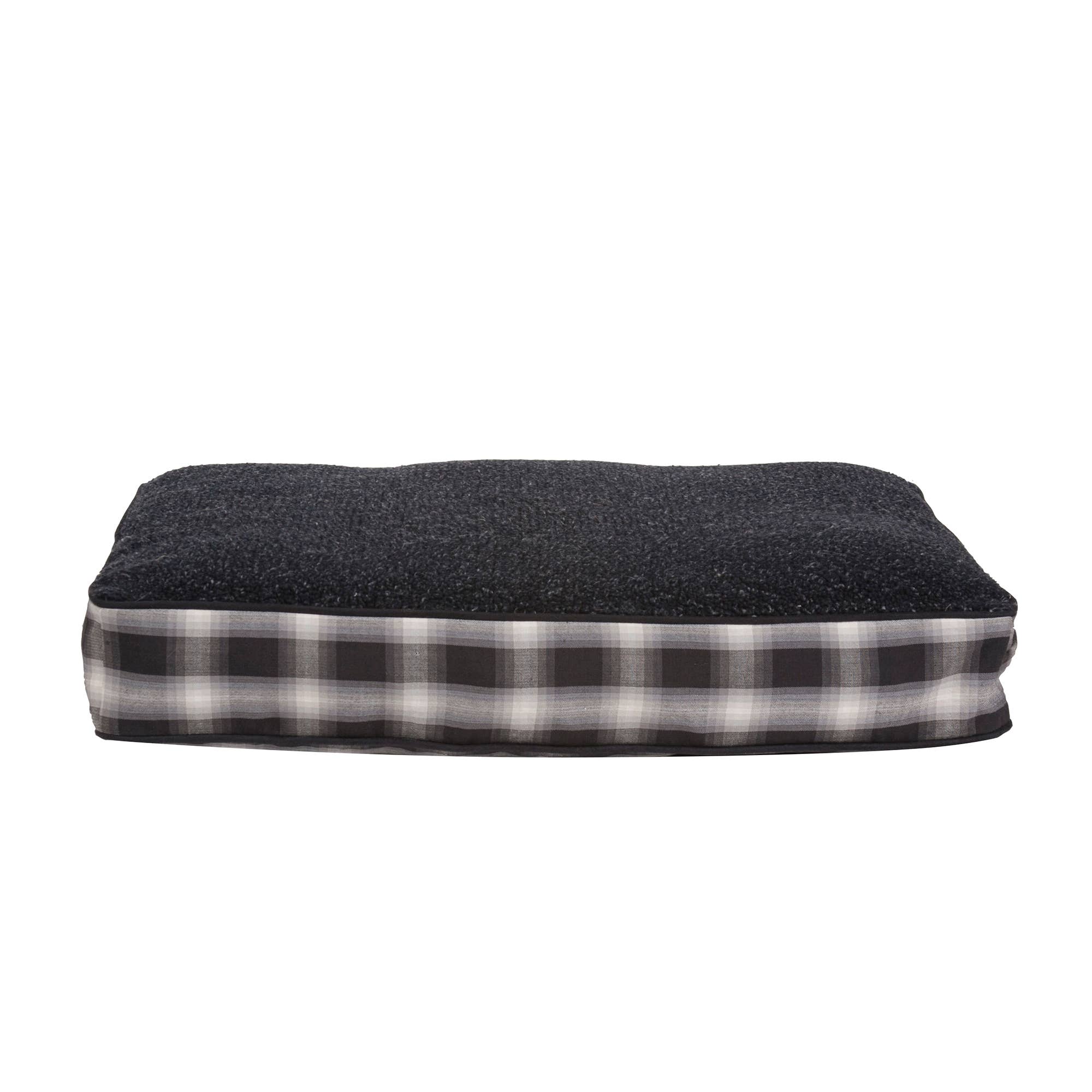 Pendleton Plaid Rectangular Pet Napper Dog Bed: L / Red Ombre