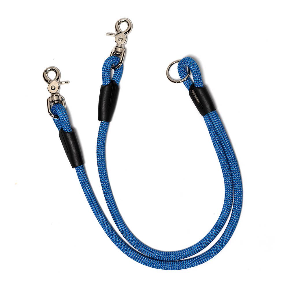 Rope Hounds - Splitter Dog Leash - Blues: Glacier Bay