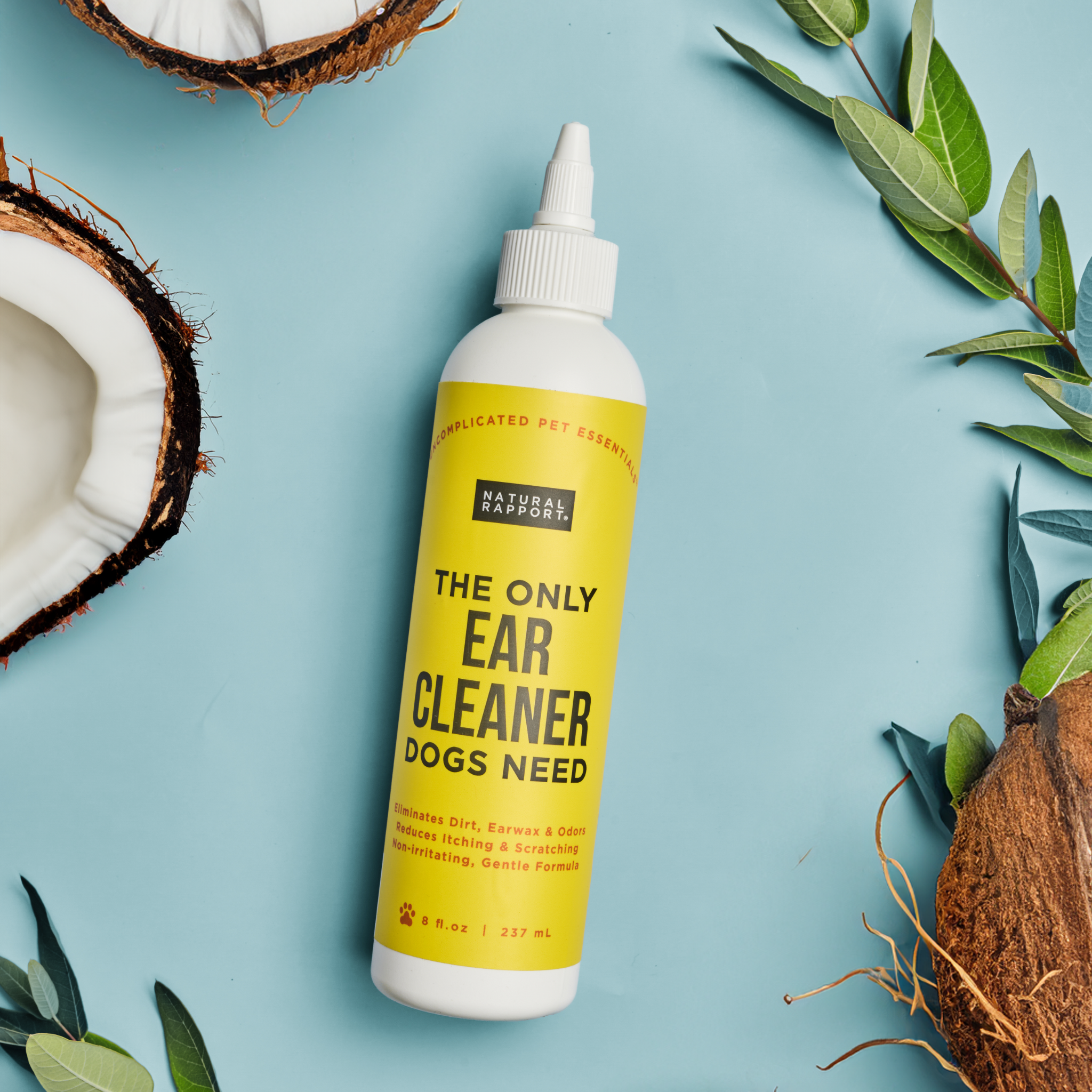 Natural Rapport - The Only Ear Cleaner Dogs Need: 3 ounce