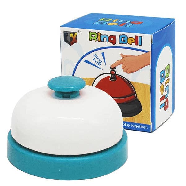 YIKELEATHER - Pet Interactive Bell Toy Dog Training Called Dinner Small Bell Puppy Feeding Reminder Simple Solid Color Ring Teddy Dog Products: Red Bells