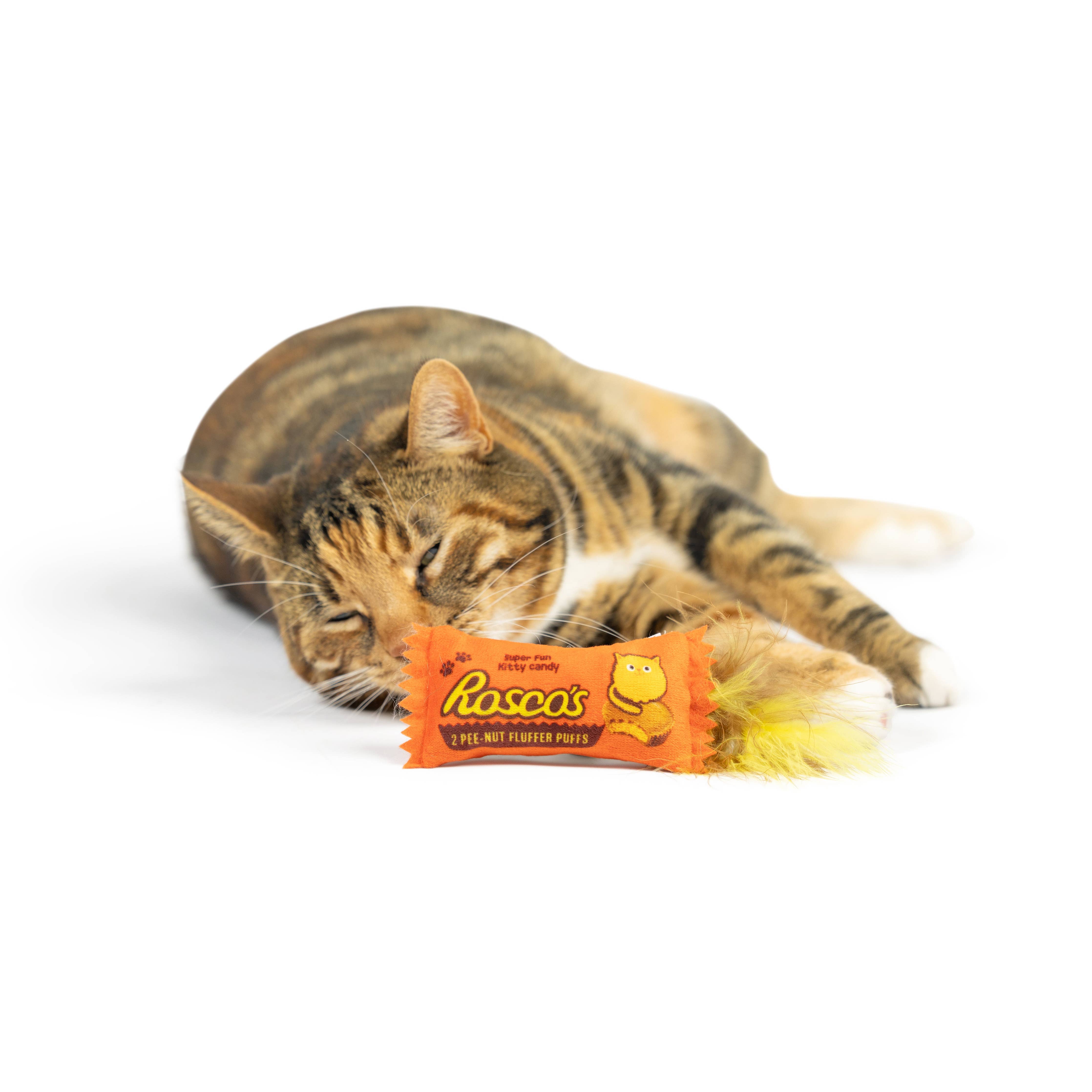Huxley & Kent - Roscos Fluffer Puffs Cat Toy: One Size