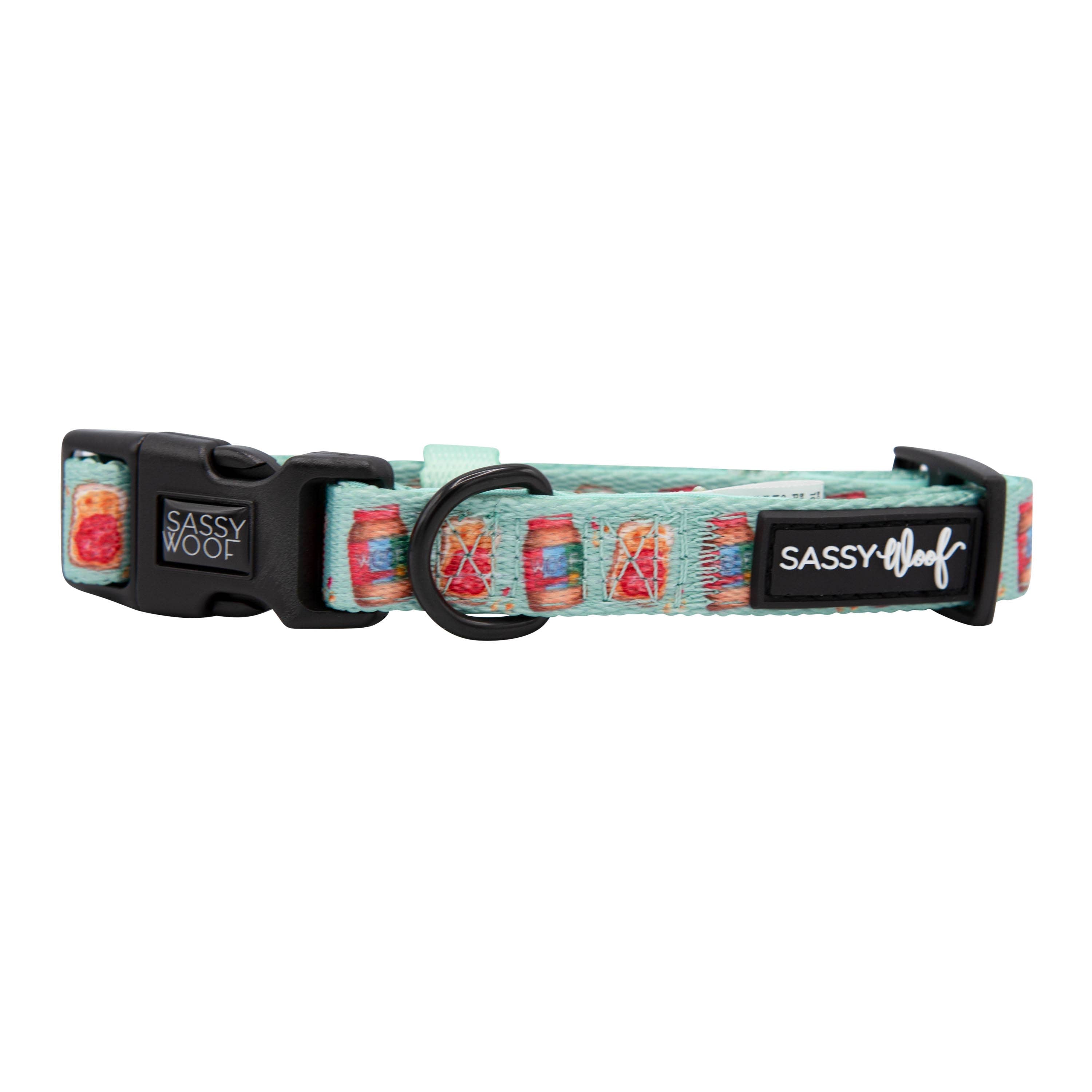 SASSY WOOF - Dog Collar - Spread The Love: S