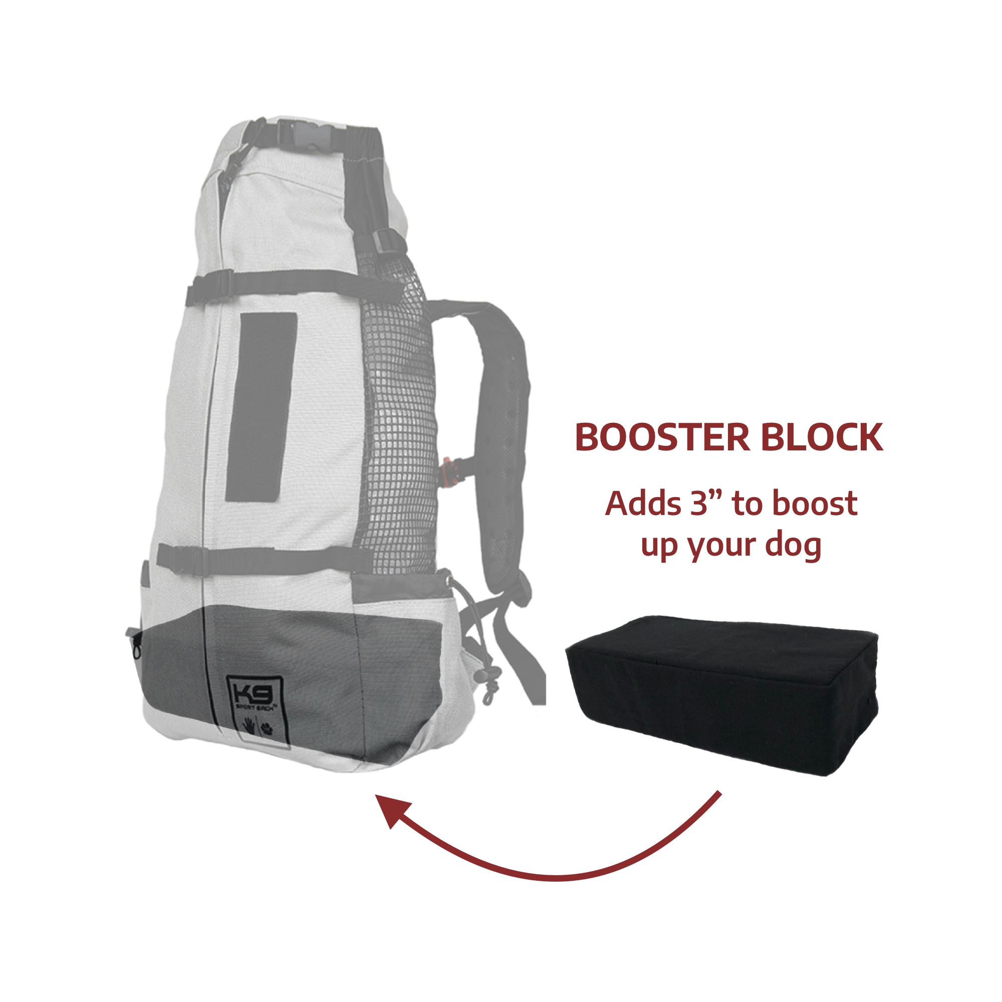 K9 Sport Sack - K9 Booster Block: XS/Small