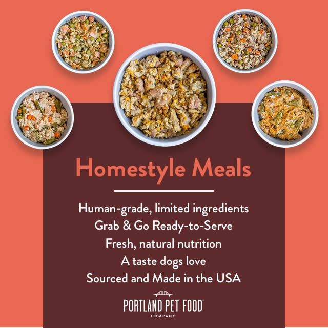 Portland Pet Food Company - Tuxedo's Chicken and Yams Homestyle Dog Meal