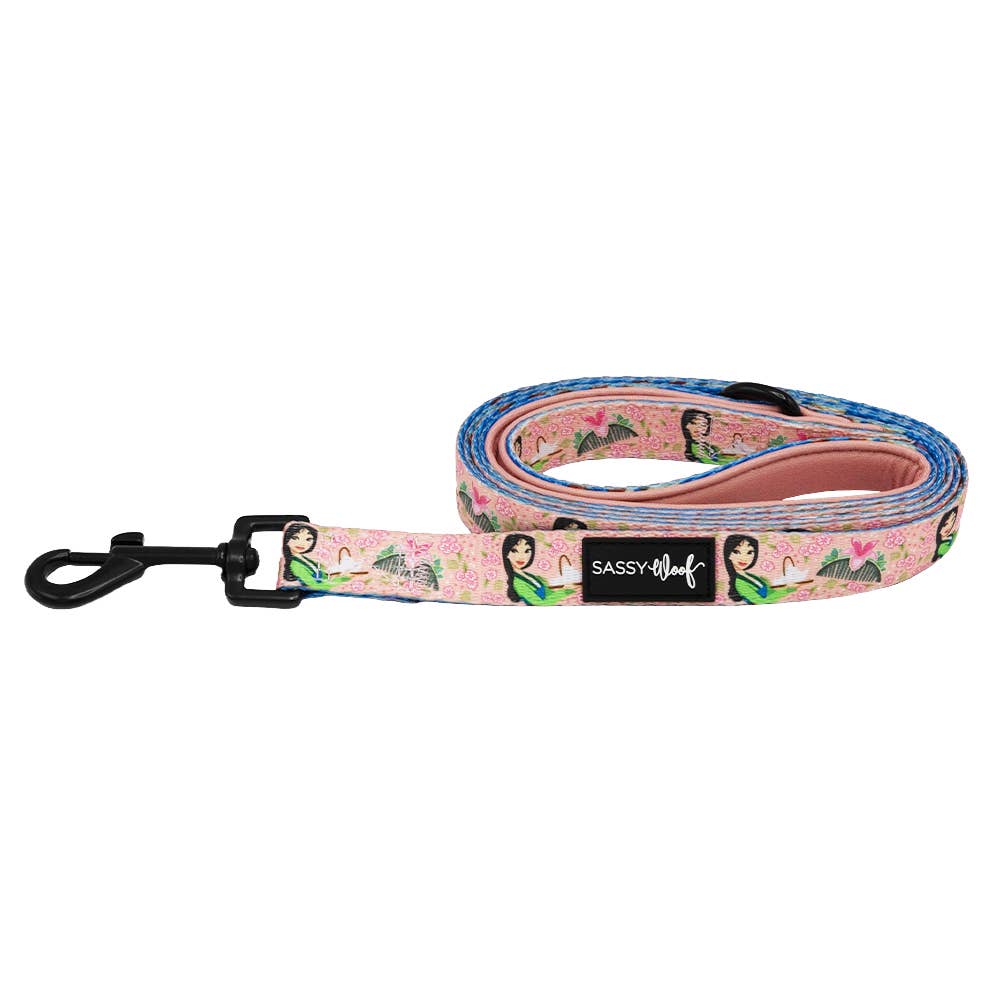 SASSY WOOF - Dog Leash - Disney's Mulan