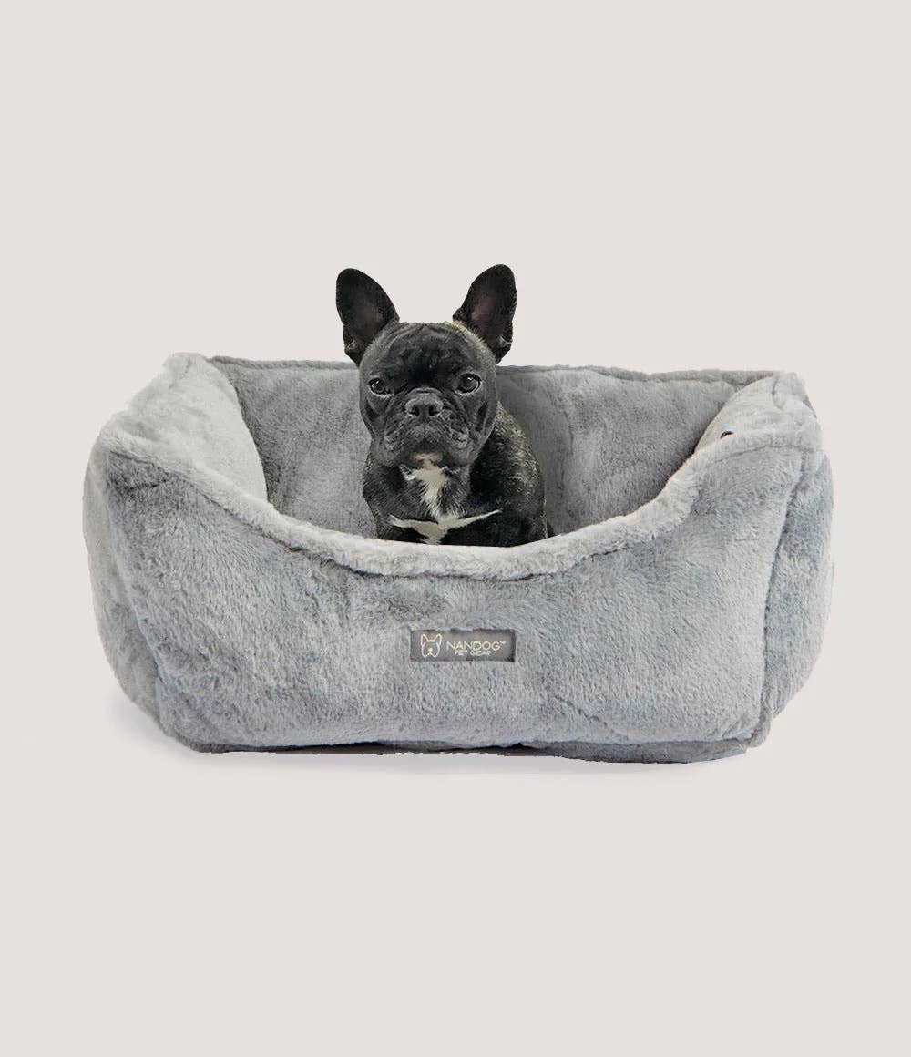 PET GEAR DISTRIBUTORS - NANDOG Cloud Reversible Bed- GRAY
