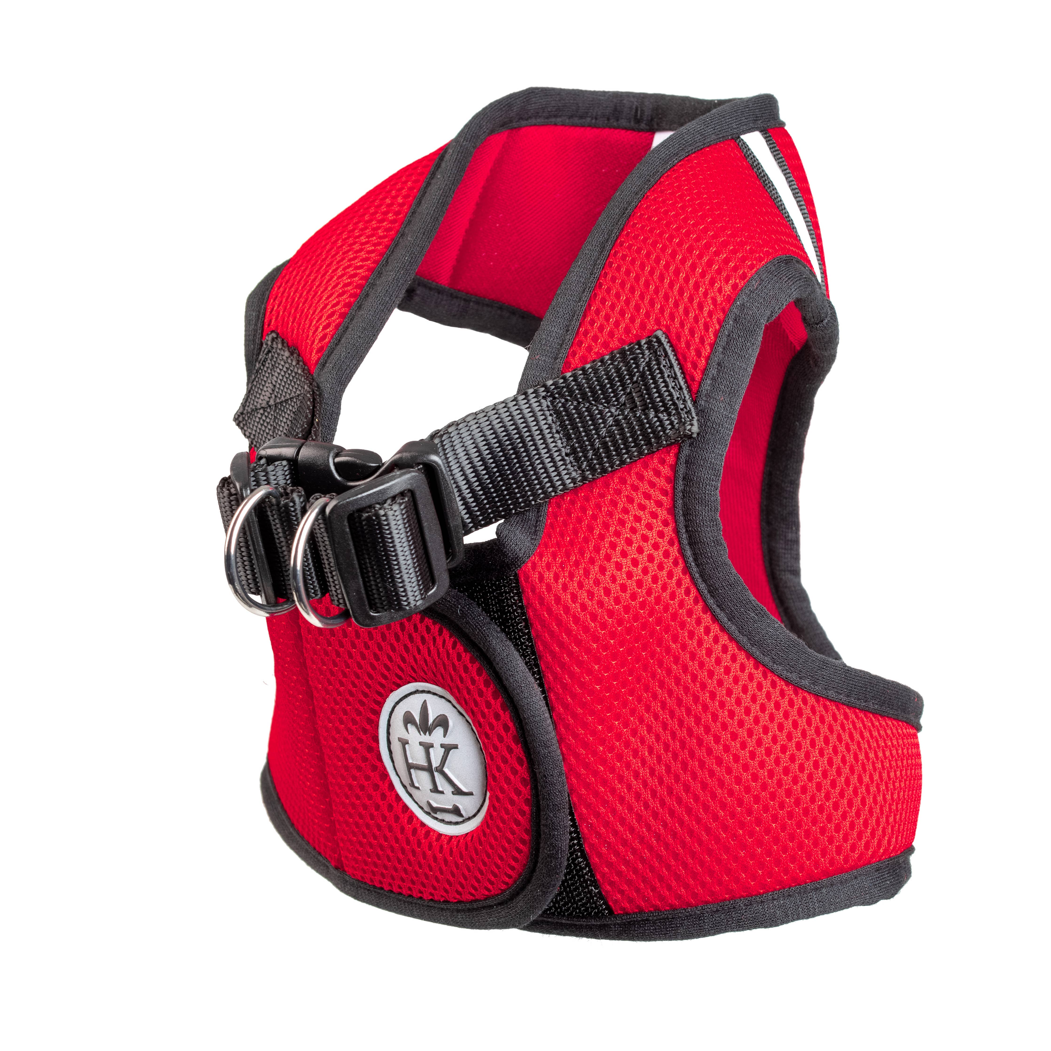 Huxley & Kent - Hudson Harness Red: XS (6-10lbs)