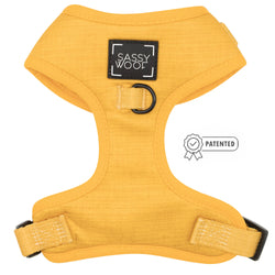 SASSY WOOF - Dog Adjustable Harness - Sunflower Fields: XS