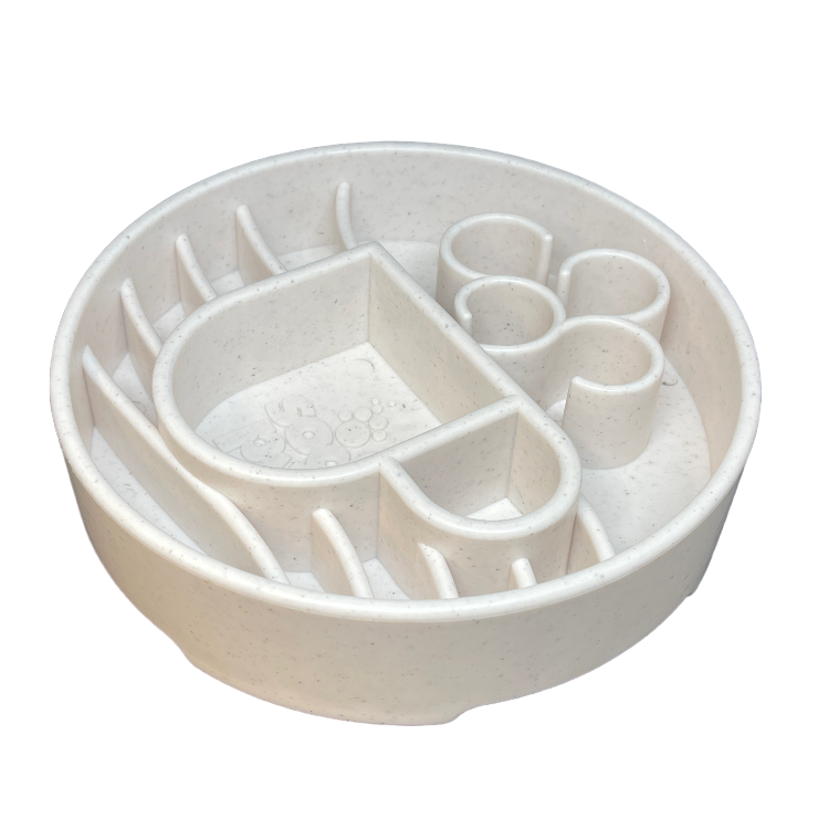 SodaPup Dog Toys - Java Design eBowl Enrichment Slow Feeder Bowl for Dogs: Coffee Bean