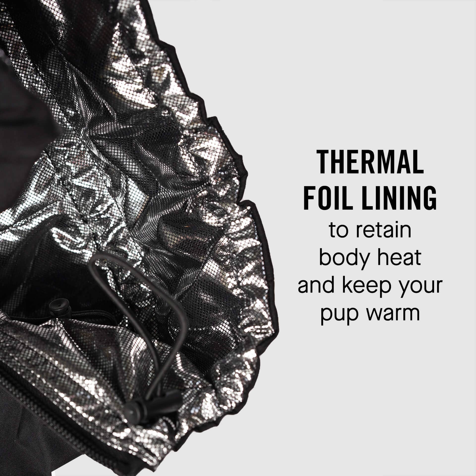 Canada Pooch - The Snow Suit- Dog Suit: Black / 10