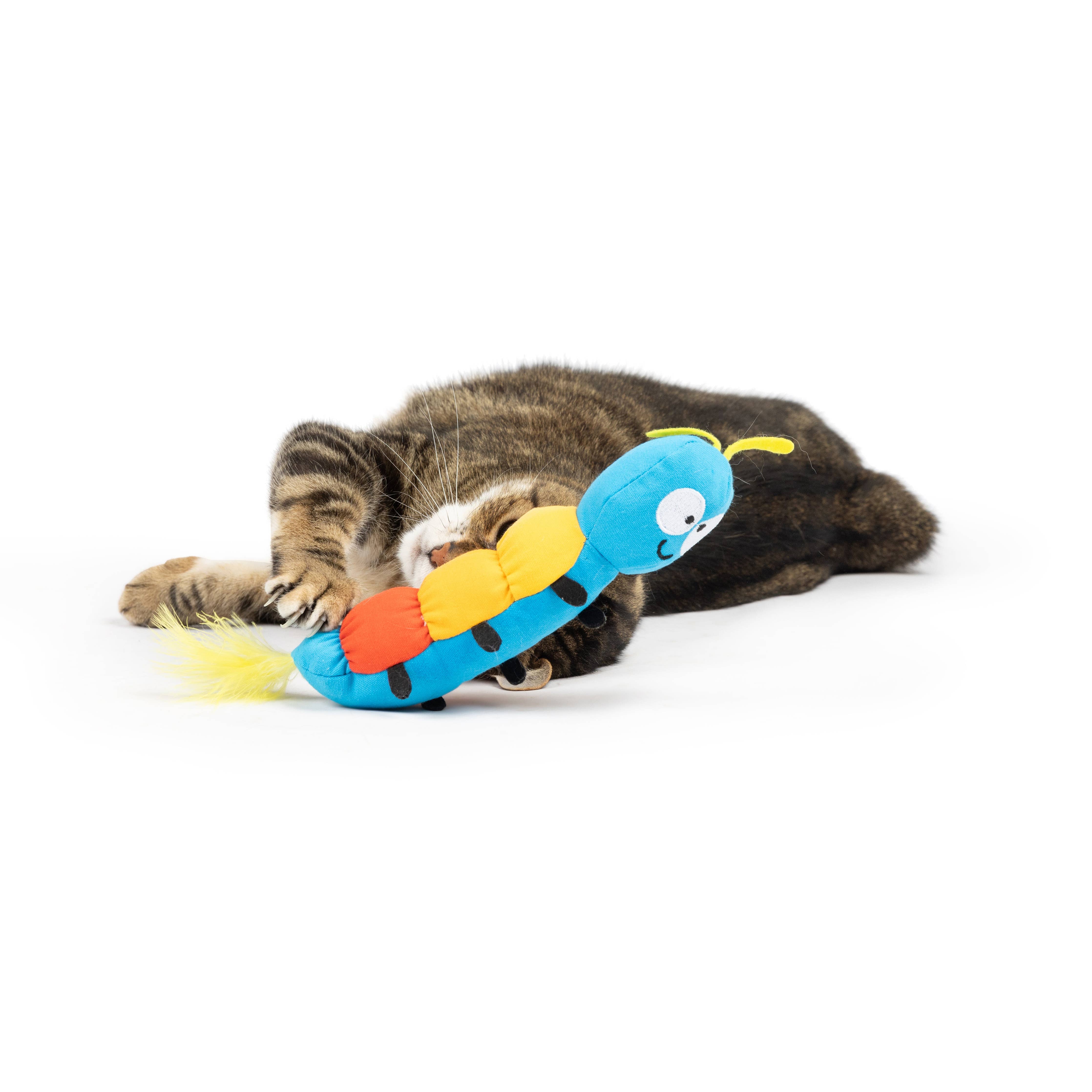 Huxley & Kent - Caterpillar Kicker Cat Toy: One Size