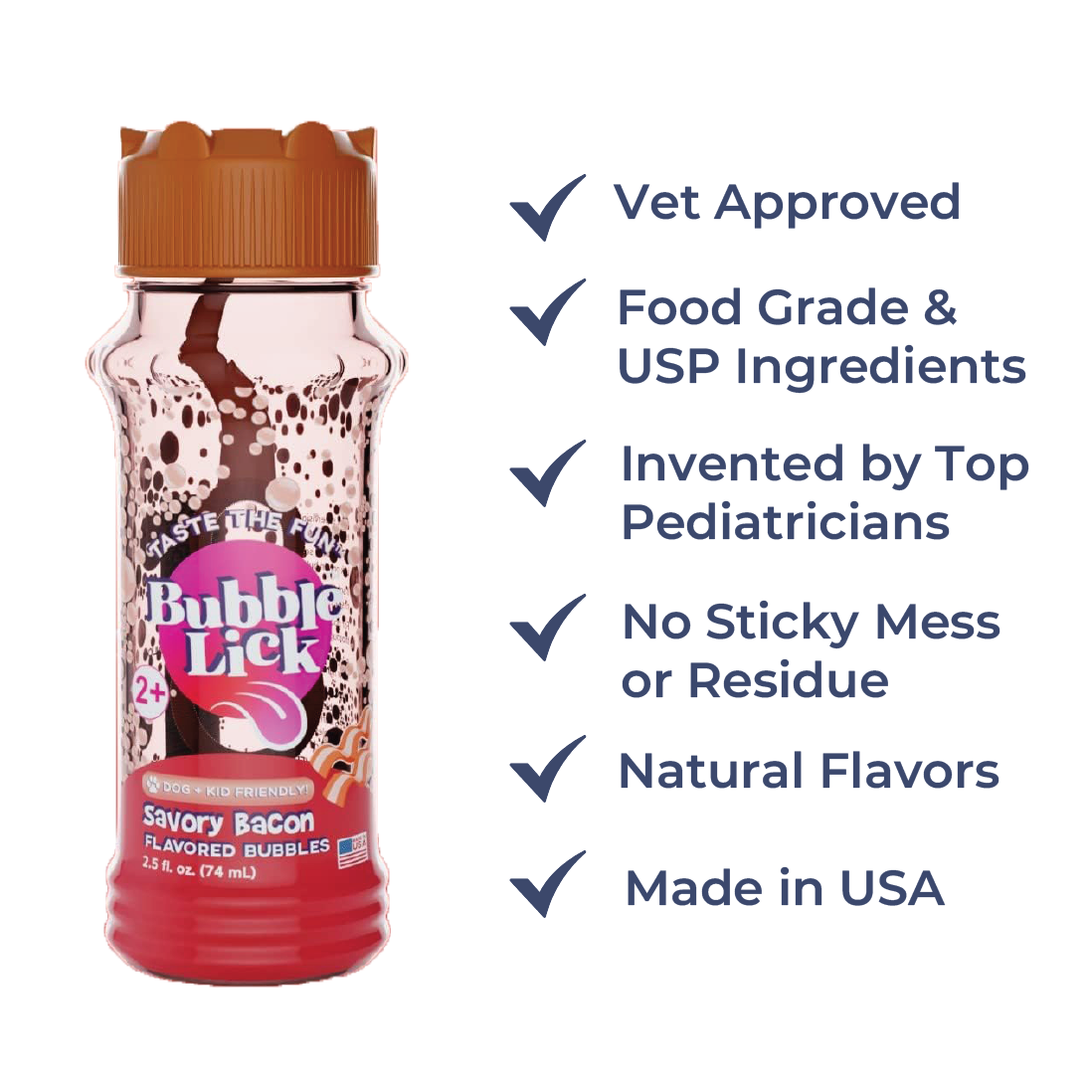 Toysmith - BubbleLick Pets Peanut Butter Swirl