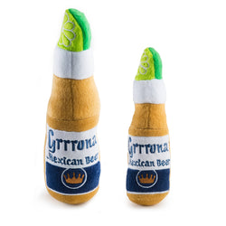 Grrrona Beer Bottle Toy Squeaker Dog Toy: Large