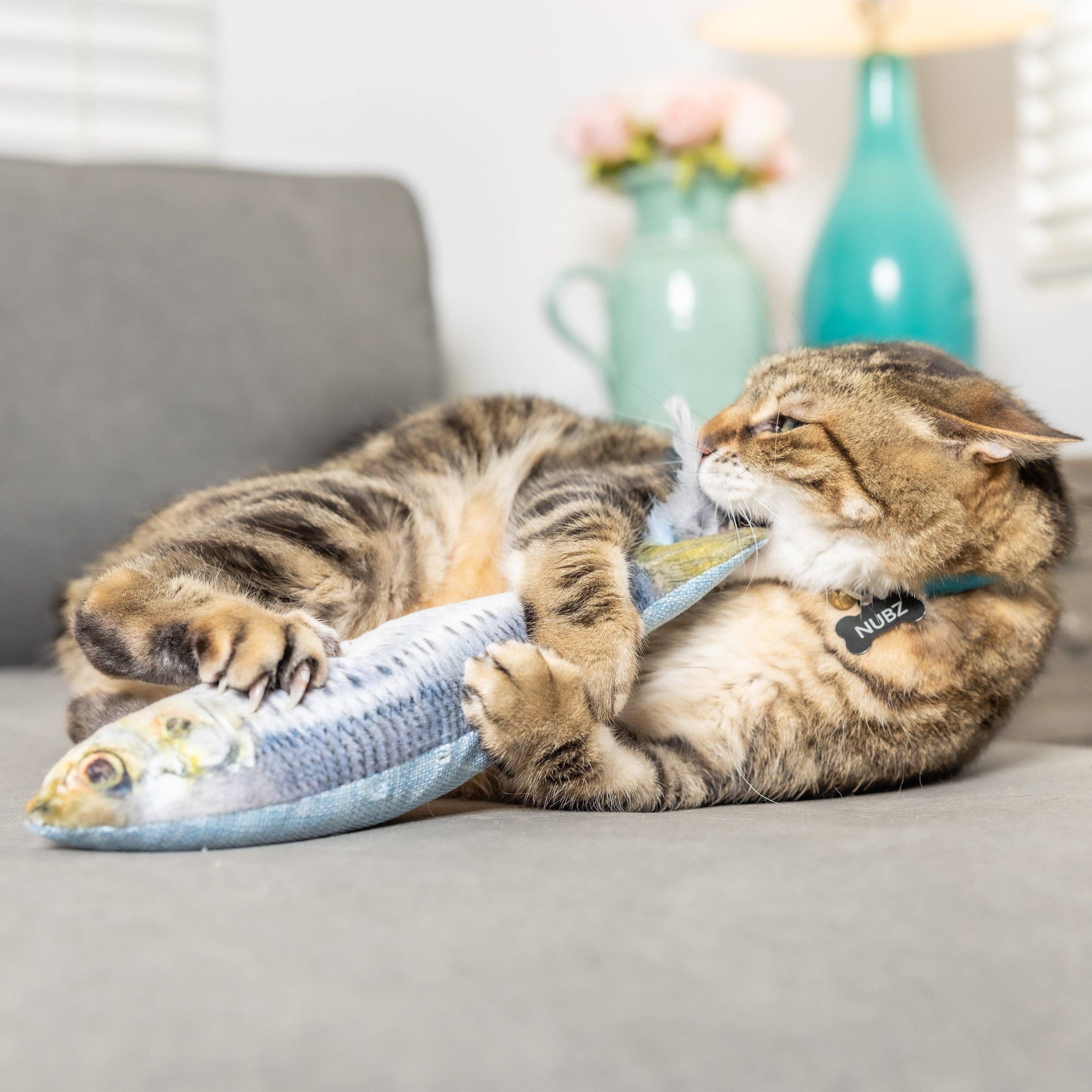 Huxley & Kent - Sardine Kicker Cat Toy: One Size