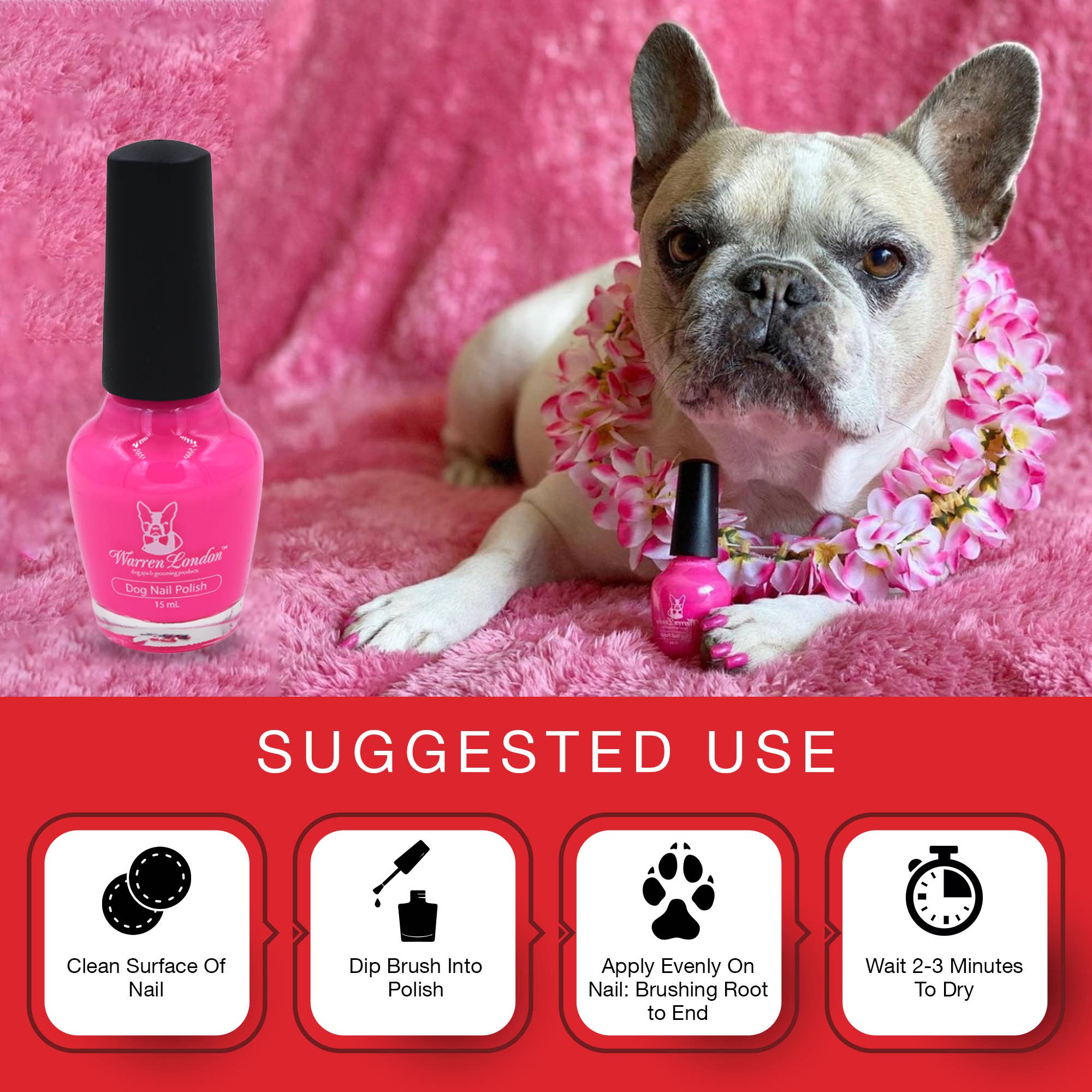 Dog Nail Polish In A Bottle - All 6 Colors