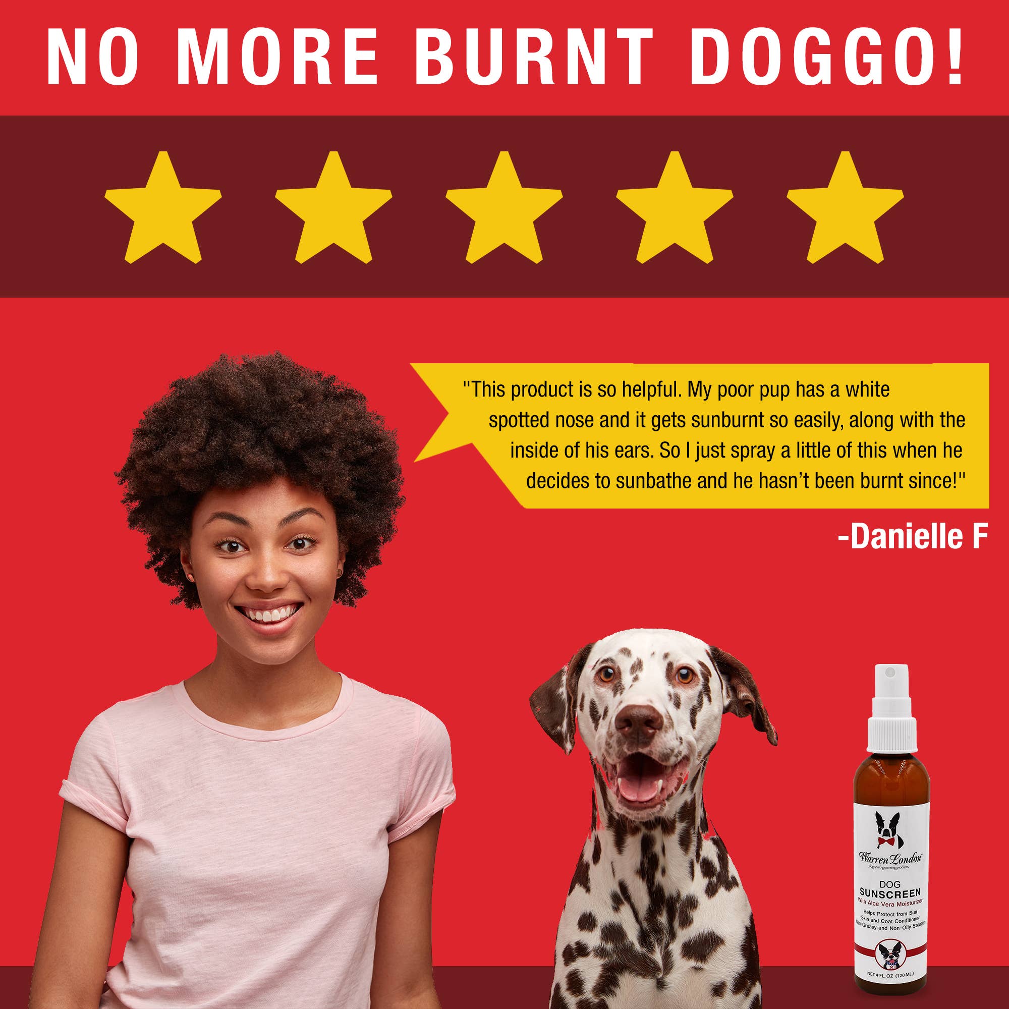 Dog Sunscreen - 4 oz