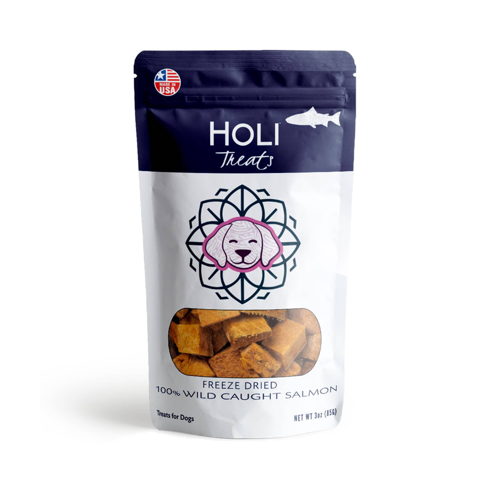 HOLI - 1.5 oz Wild Caught Salmon Dog Treats