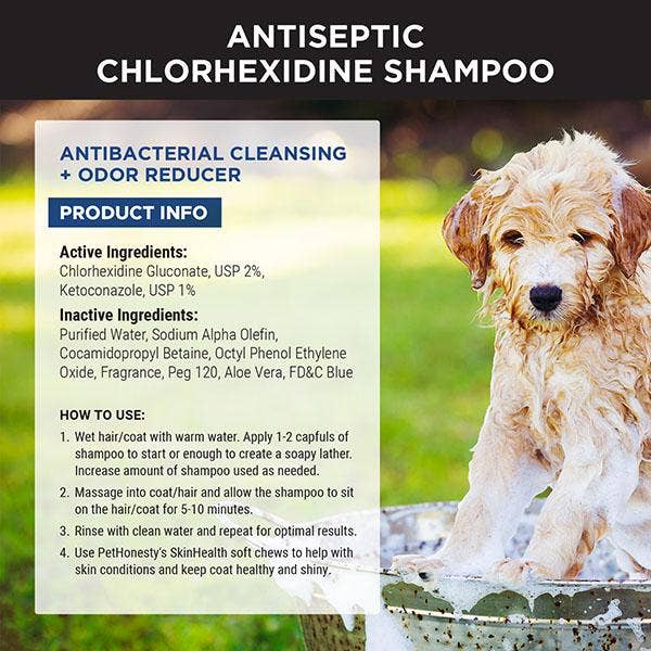 Pet Honesty - Chlorhexidine Shampoo (16 Ounce)