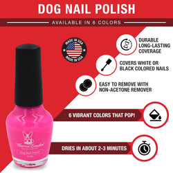 Dog Nail Polish In A Bottle - All 6 Colors