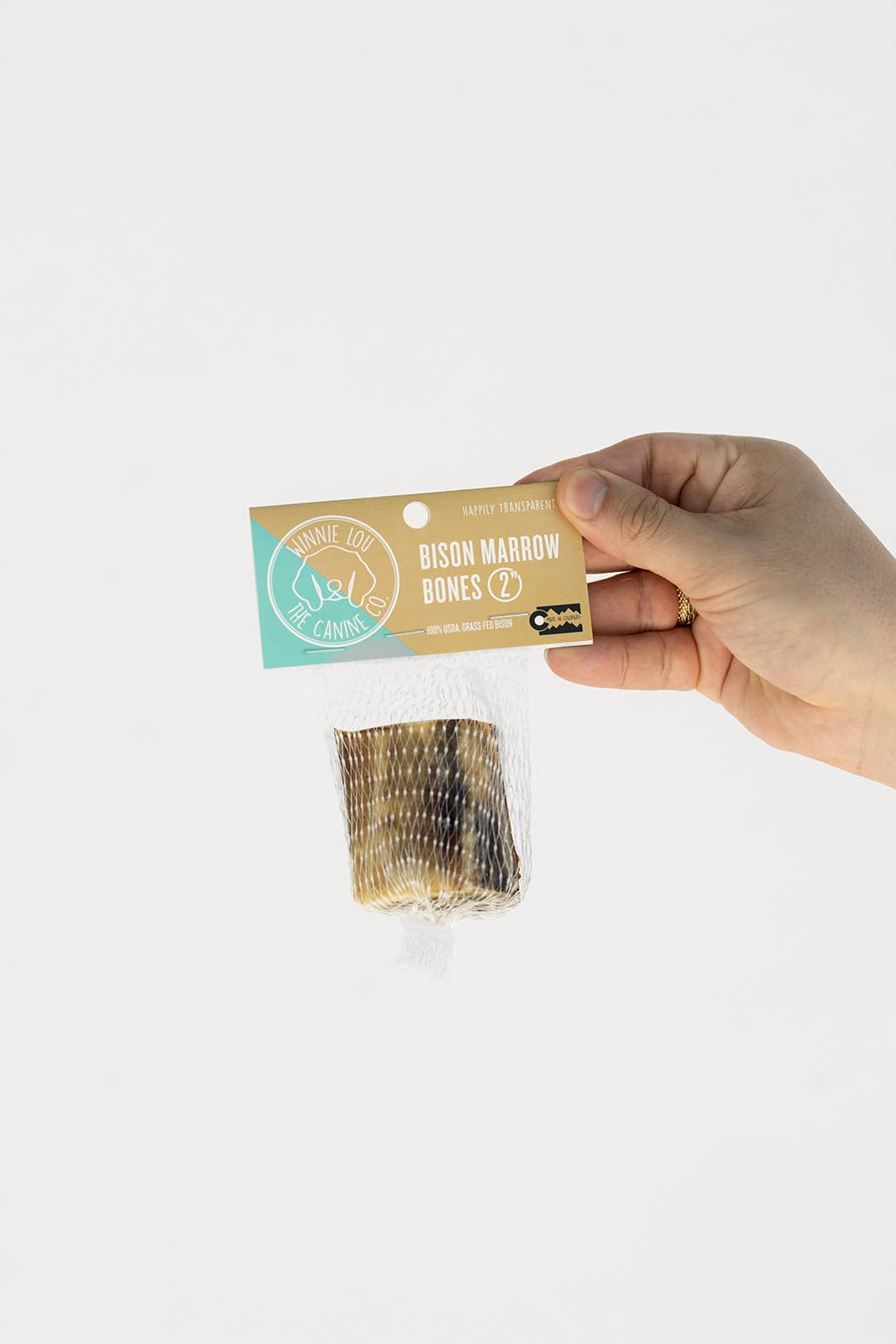 Winnie Lou - The Canine Co. - Bison Marrow Bone - 2"