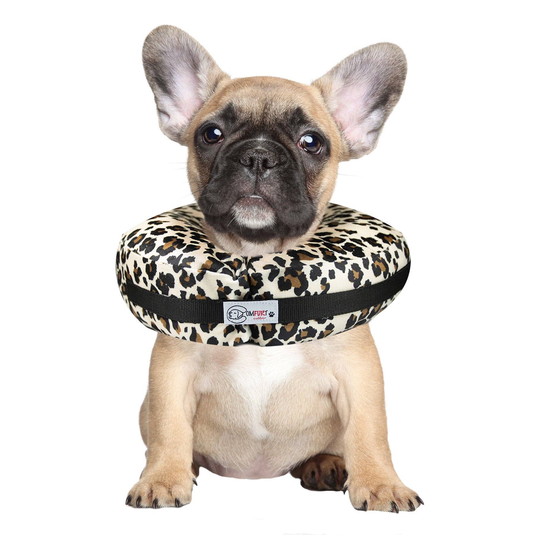 Comfurt Collar - Cheetah - Pet Recovery Collar: L