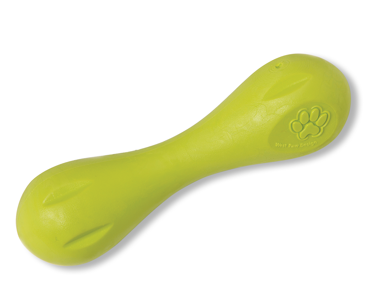 West Paw Hurley® Dog Toy for Chew, and Fetch: Large Green